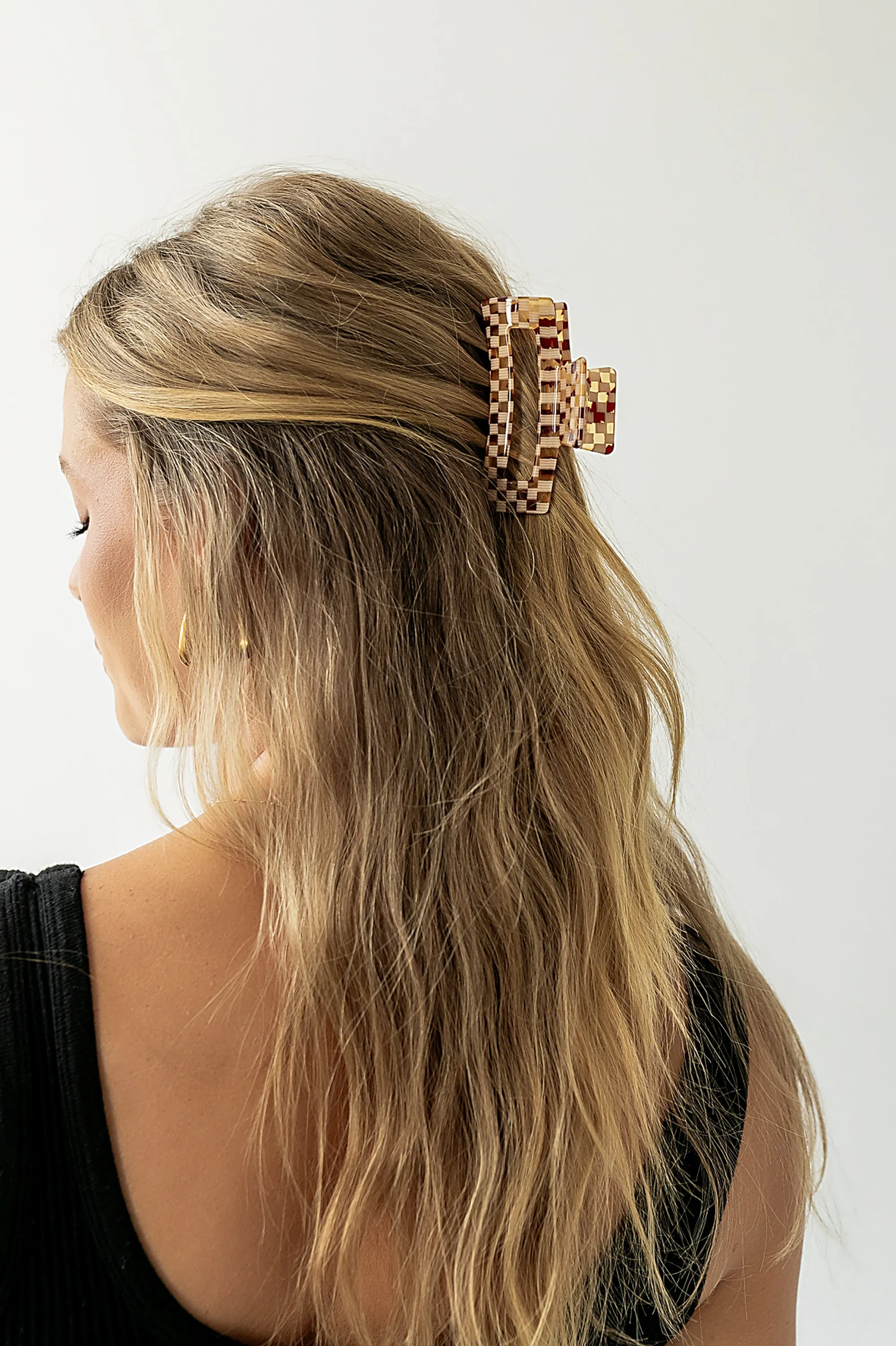 Allie Inlay Claw Clip in Multi sold by bohme product image thumbnail 3