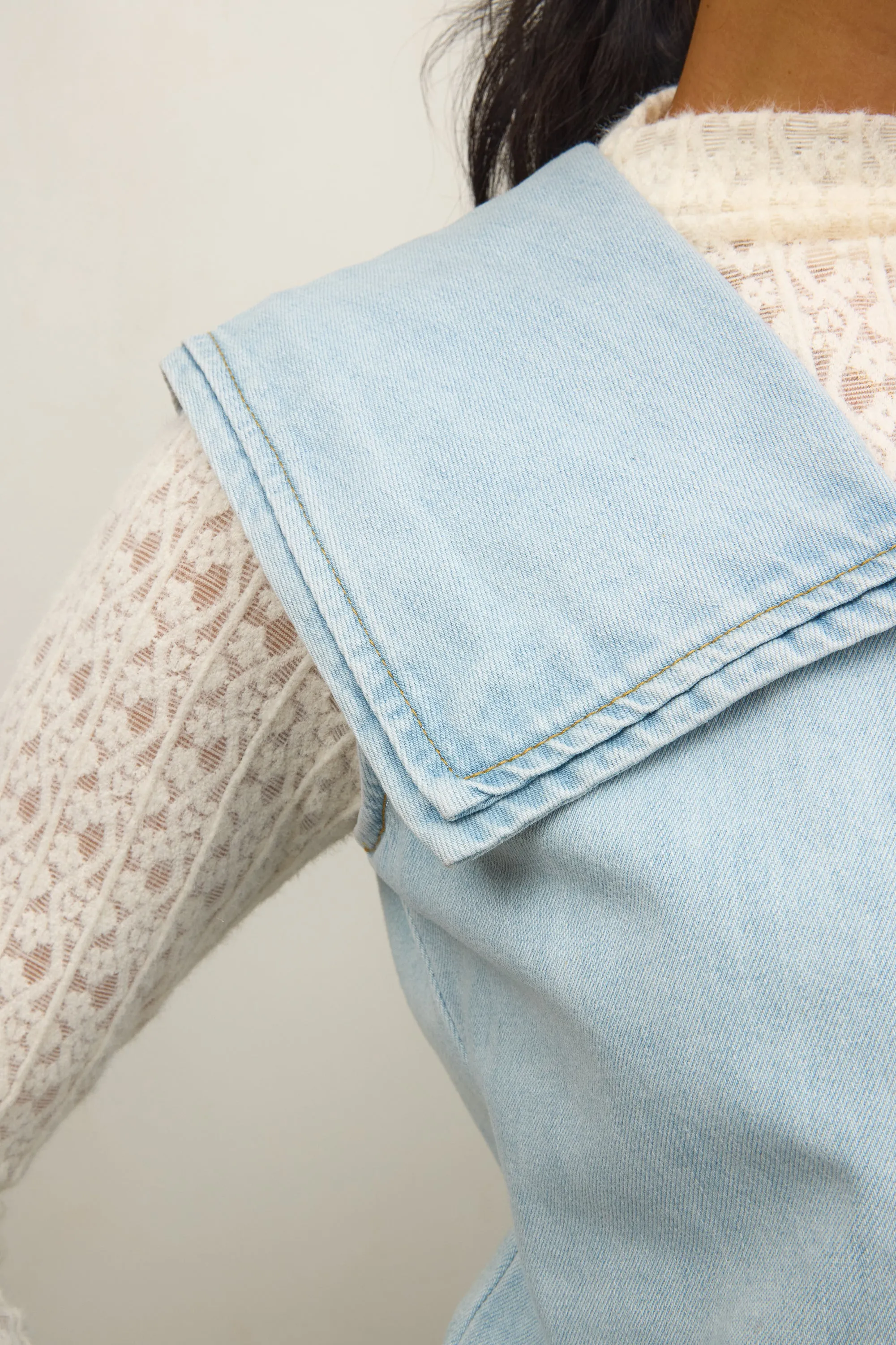 Shayla Denim Blouse sold by bohme product image thumbnail 4