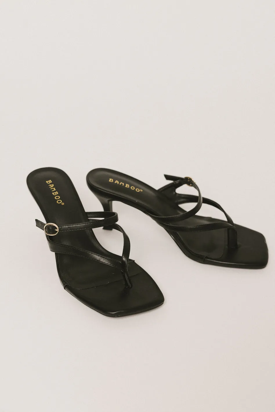 Jayden Strappy Kitten Heel sold by bohme