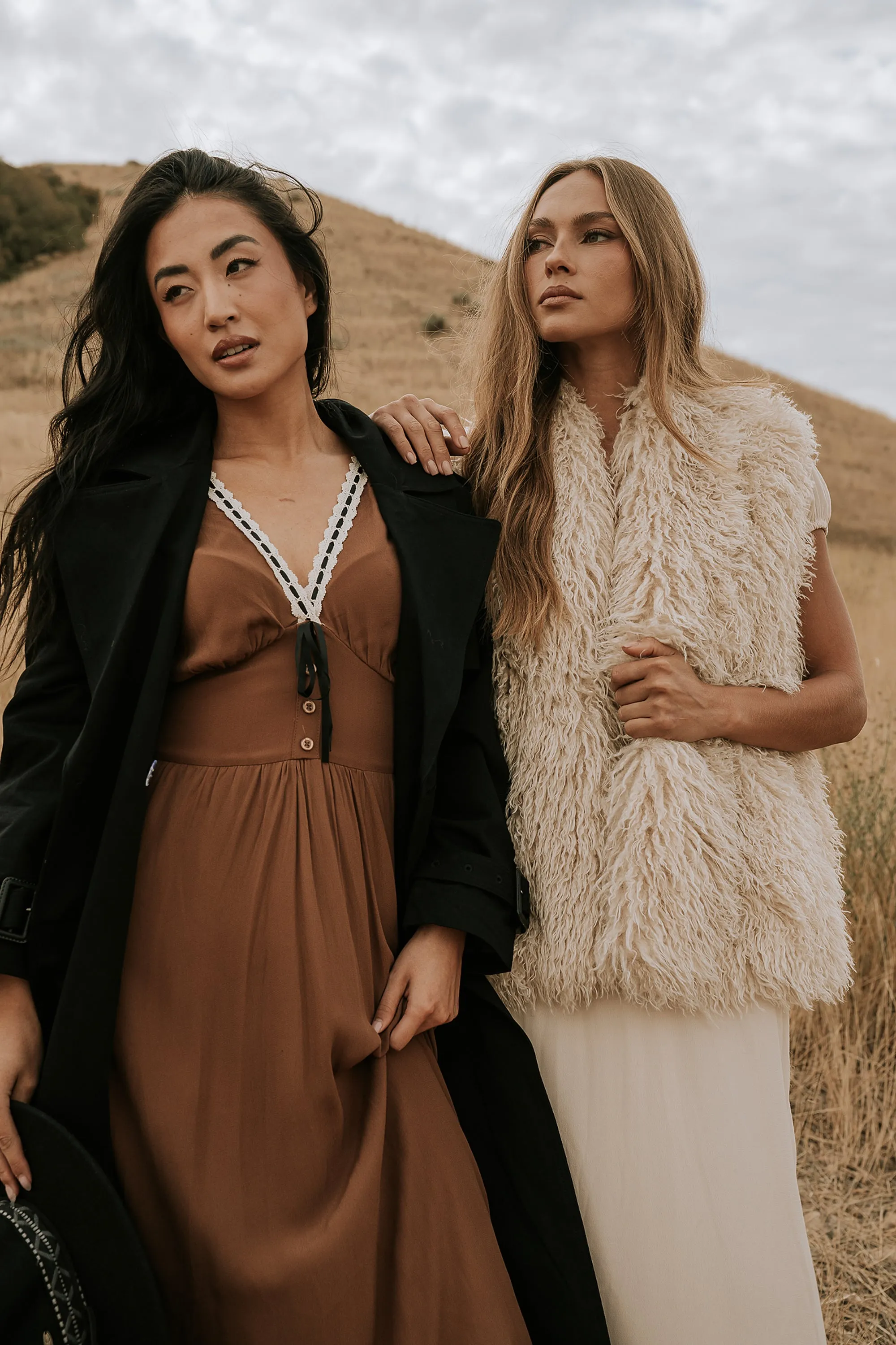 Kaydence Maxi Dress in Brown sold by bohme product image thumbnail 3