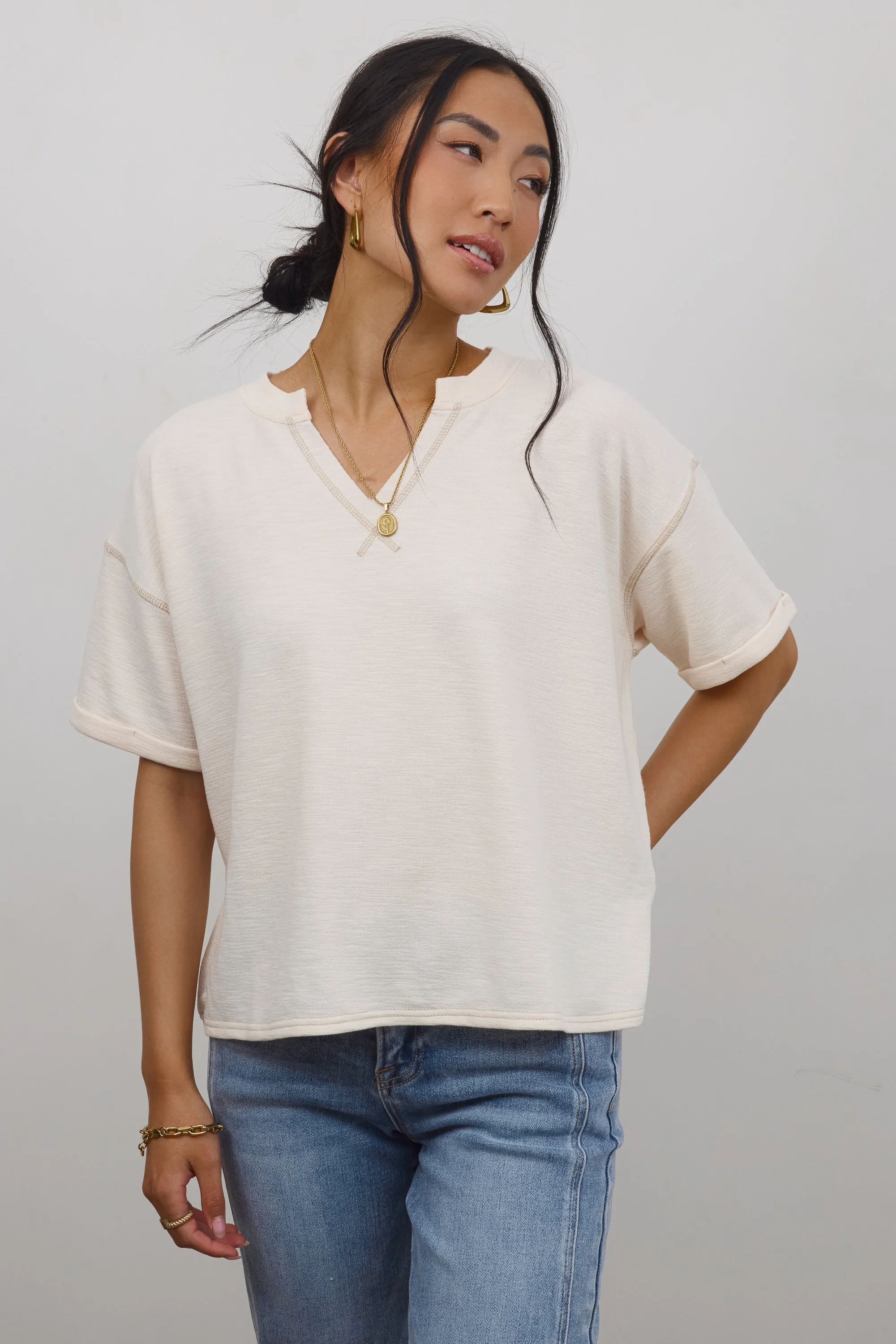 Soren Oversized Top sold by bohme product image thumbnail 4
