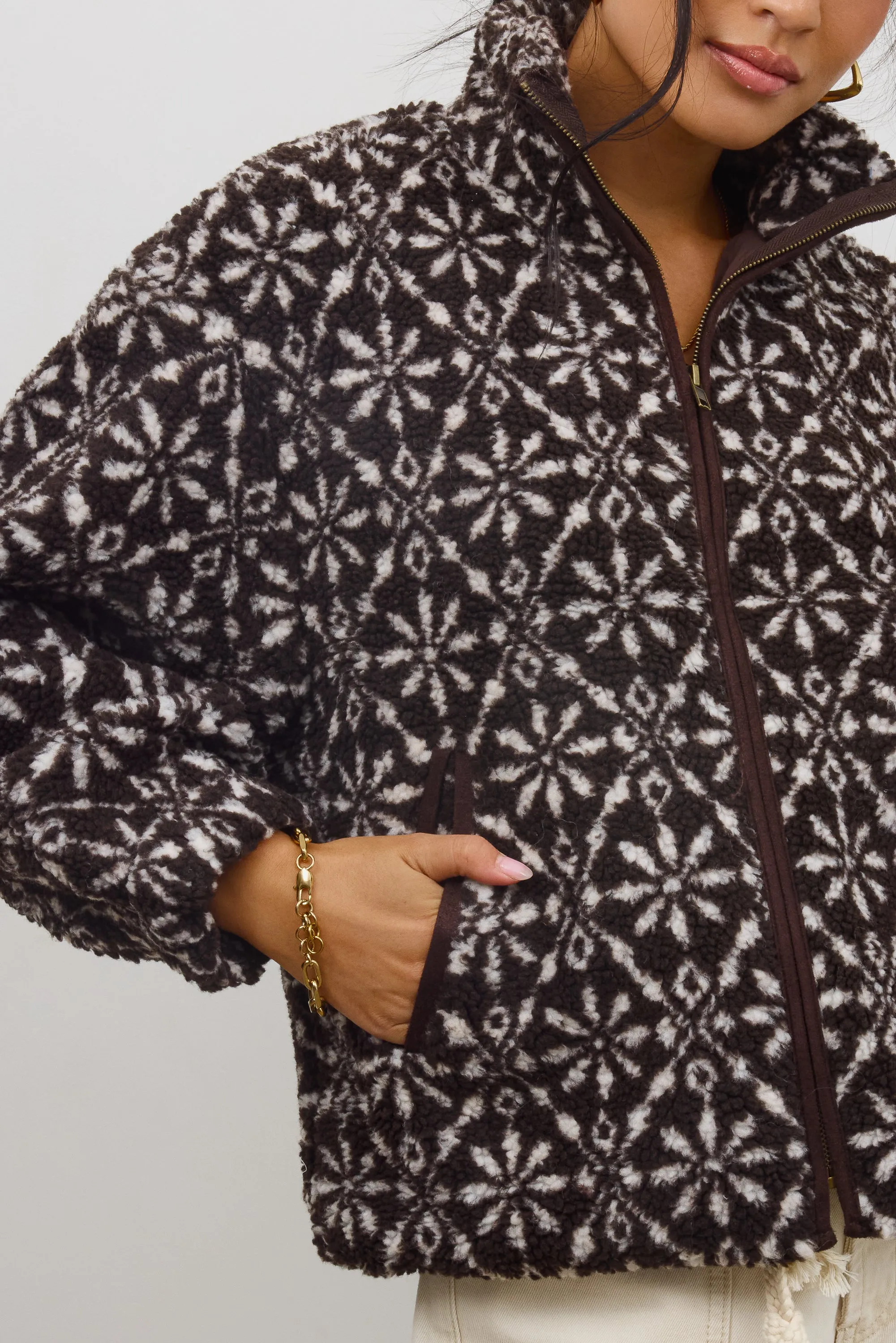 Jill Sherpa Jacket sold by bohme product image thumbnail 4