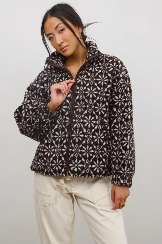 Jill Sherpa Jacket sold by bohme