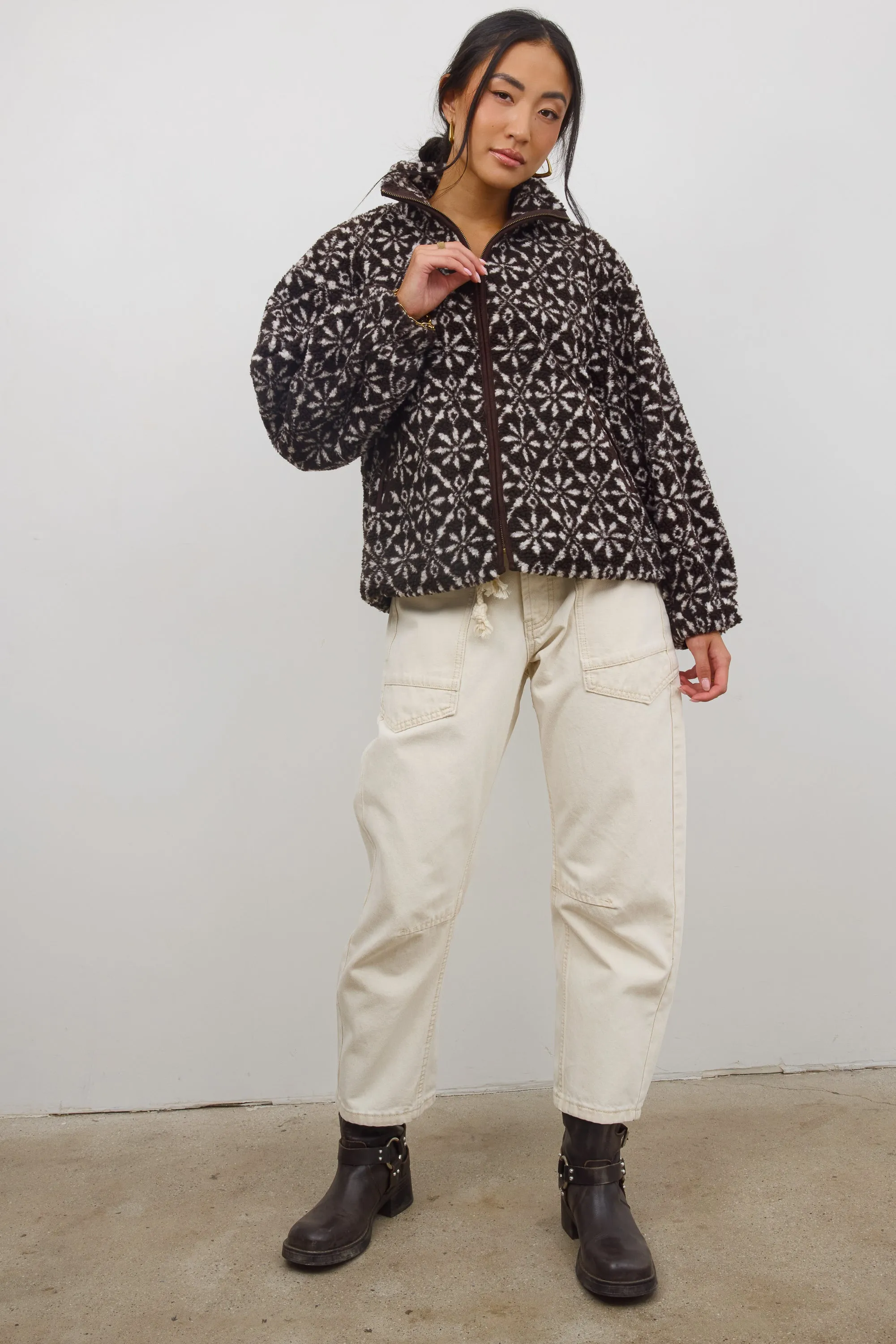 Jill Sherpa Jacket sold by bohme product image thumbnail 3