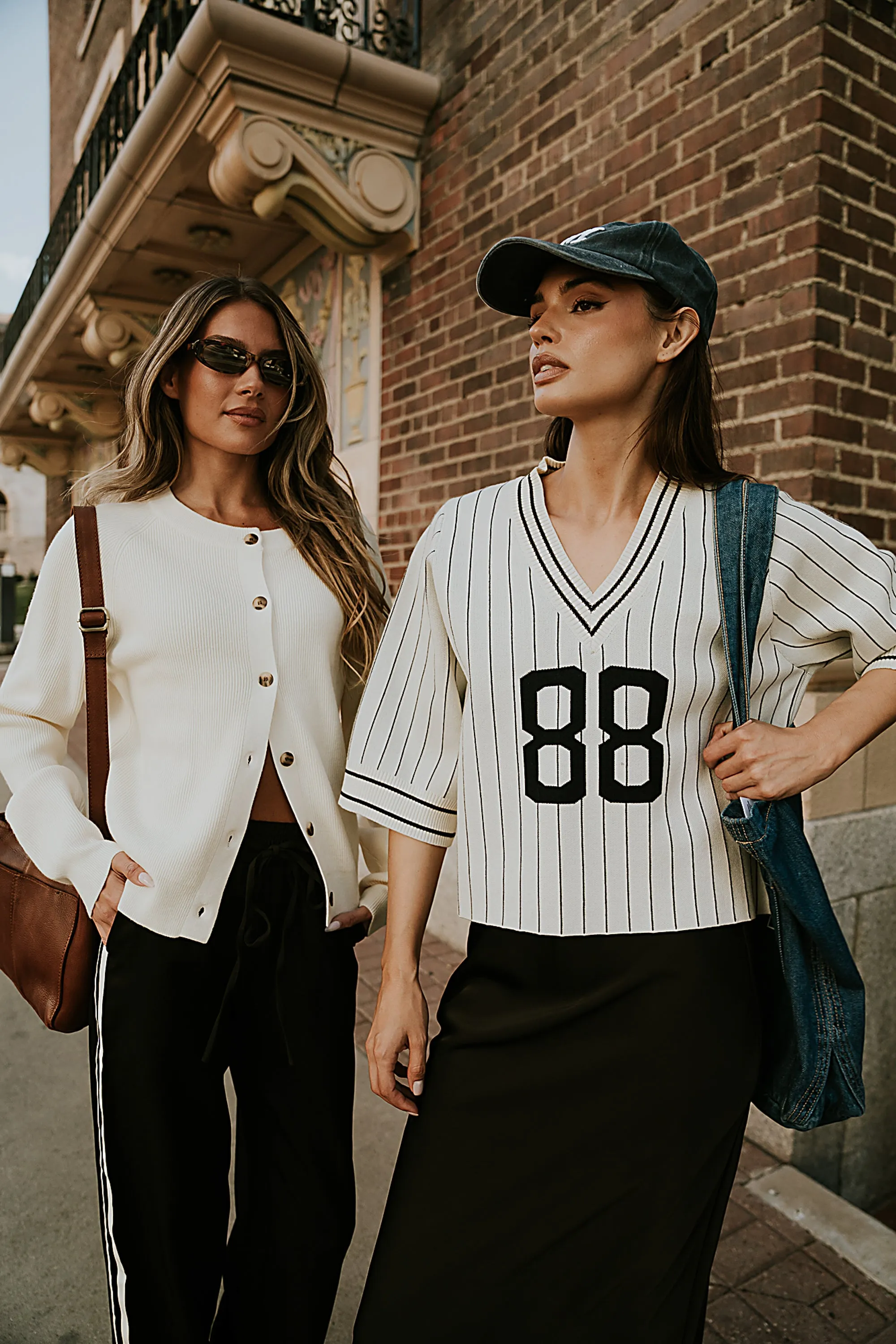 Debbie Ribbed Sweater in Ivory sold by bohme product image thumbnail 4