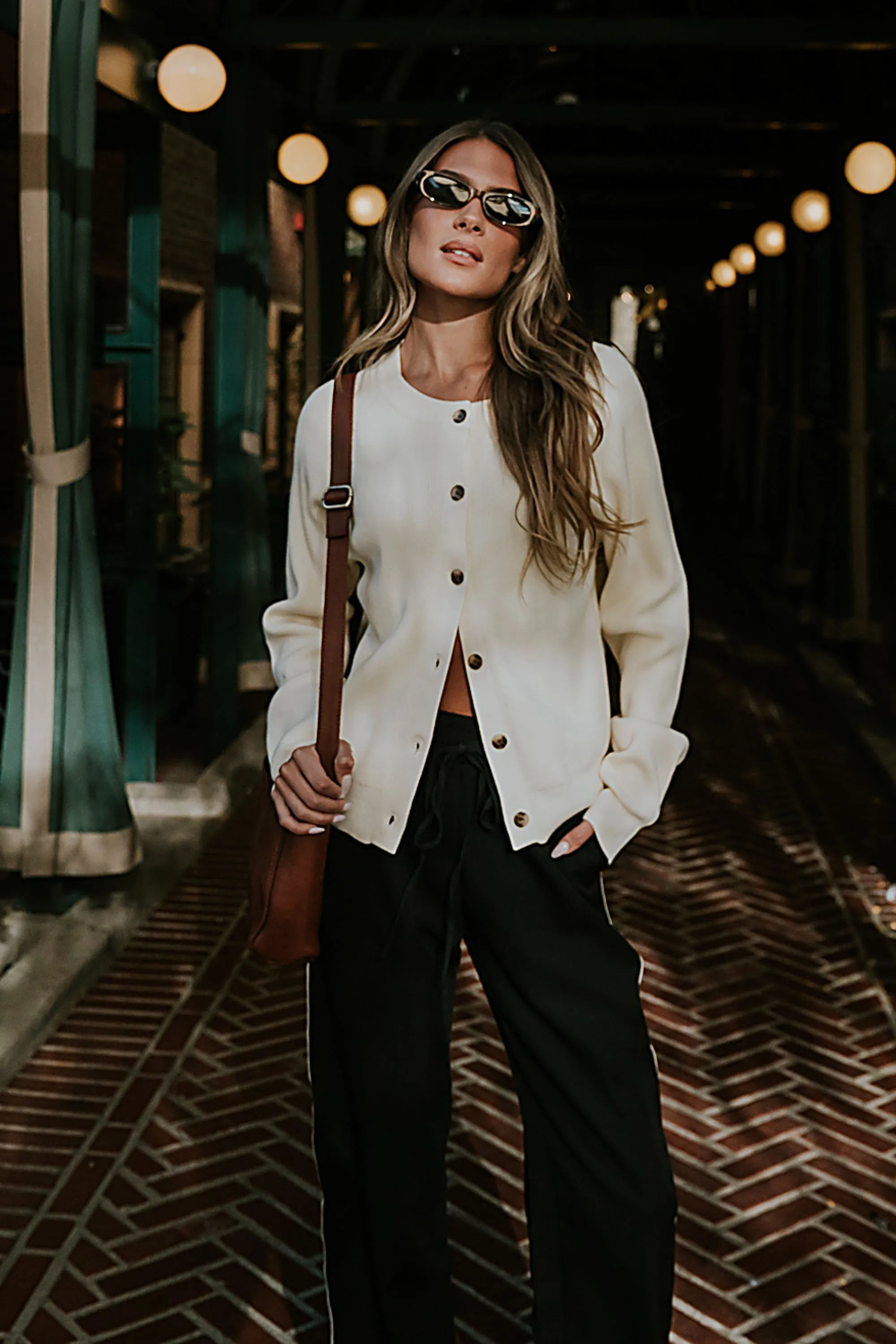 Debbie Ribbed Sweater in Ivory sold by bohme product image thumbnail 5