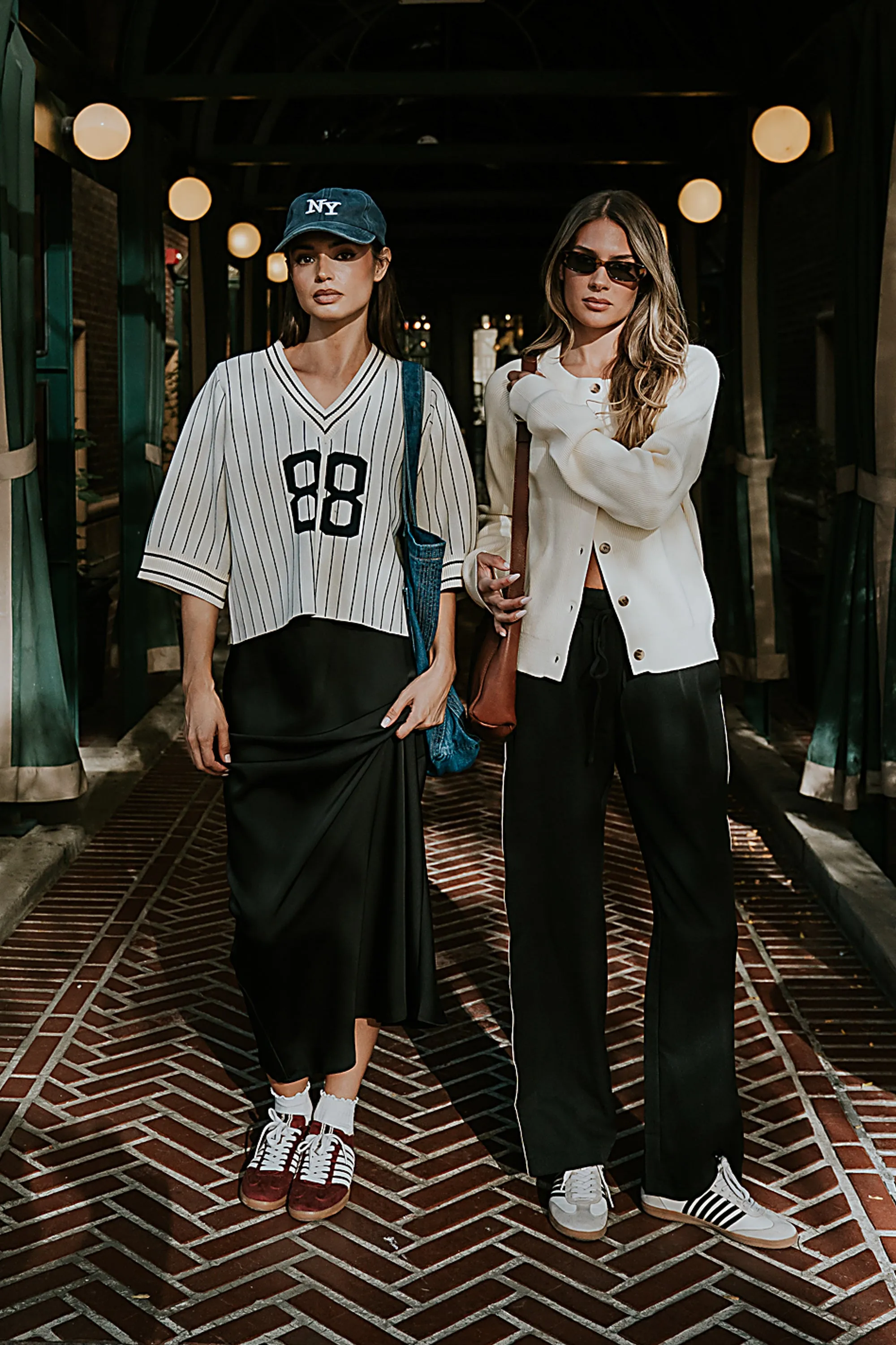 Robbin Satin Maxi Skirt in Black sold by bohme product image thumbnail 5