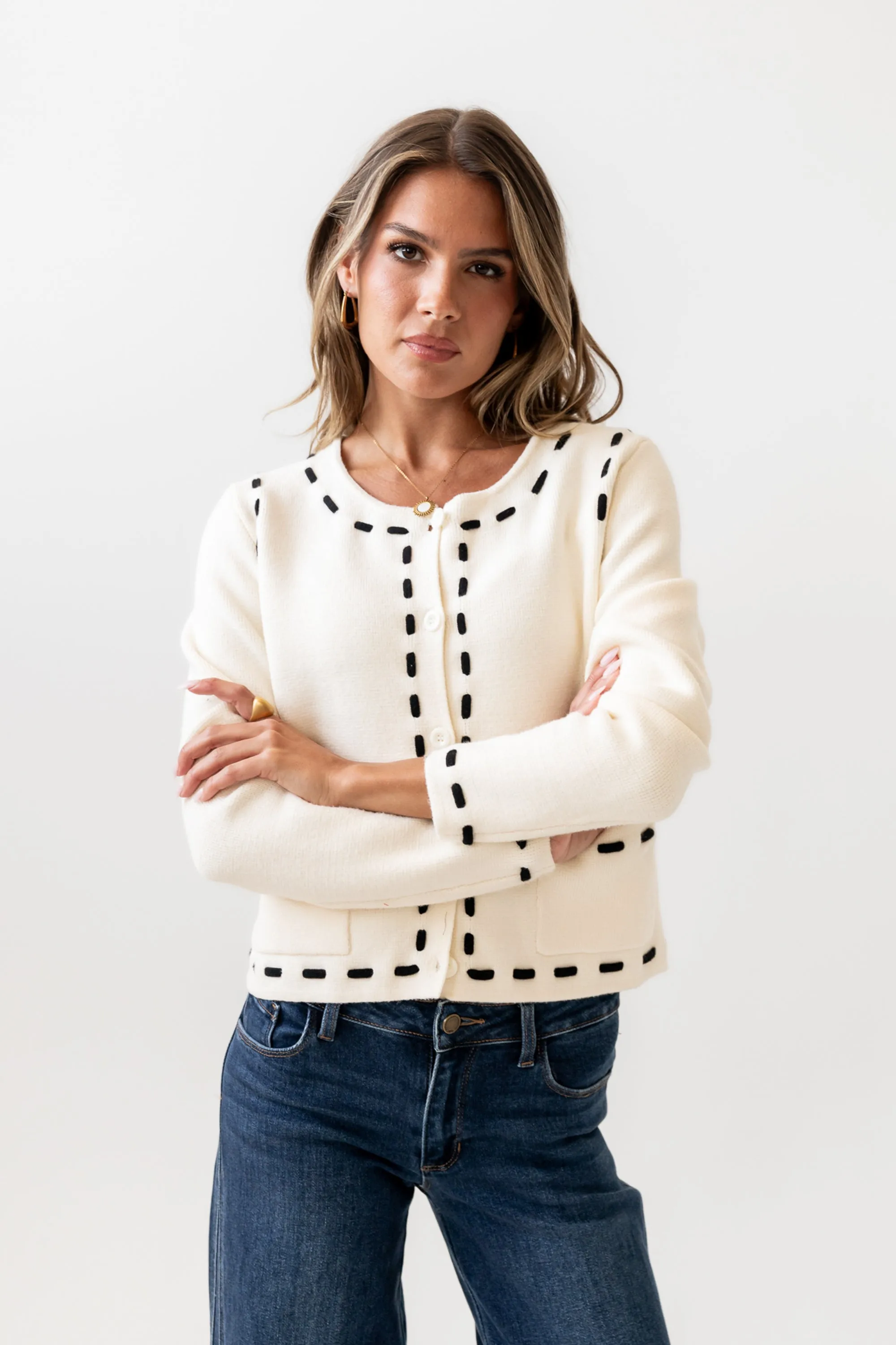 Oliver Knit Cardigan - FINAL SALE sold by bohme product image thumbnail 5