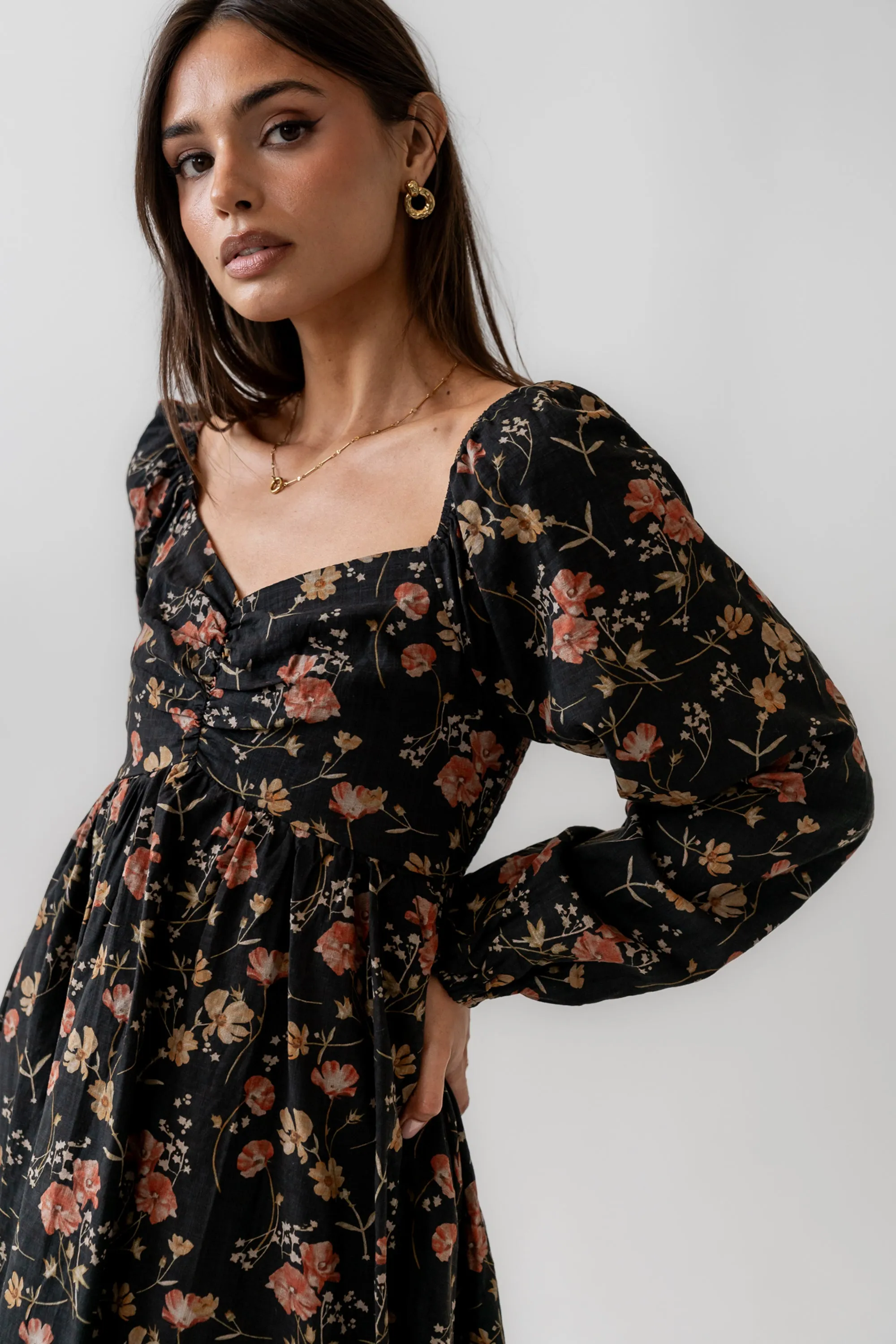 Michelle Floral Maxi Dress sold by bohme product image thumbnail 2