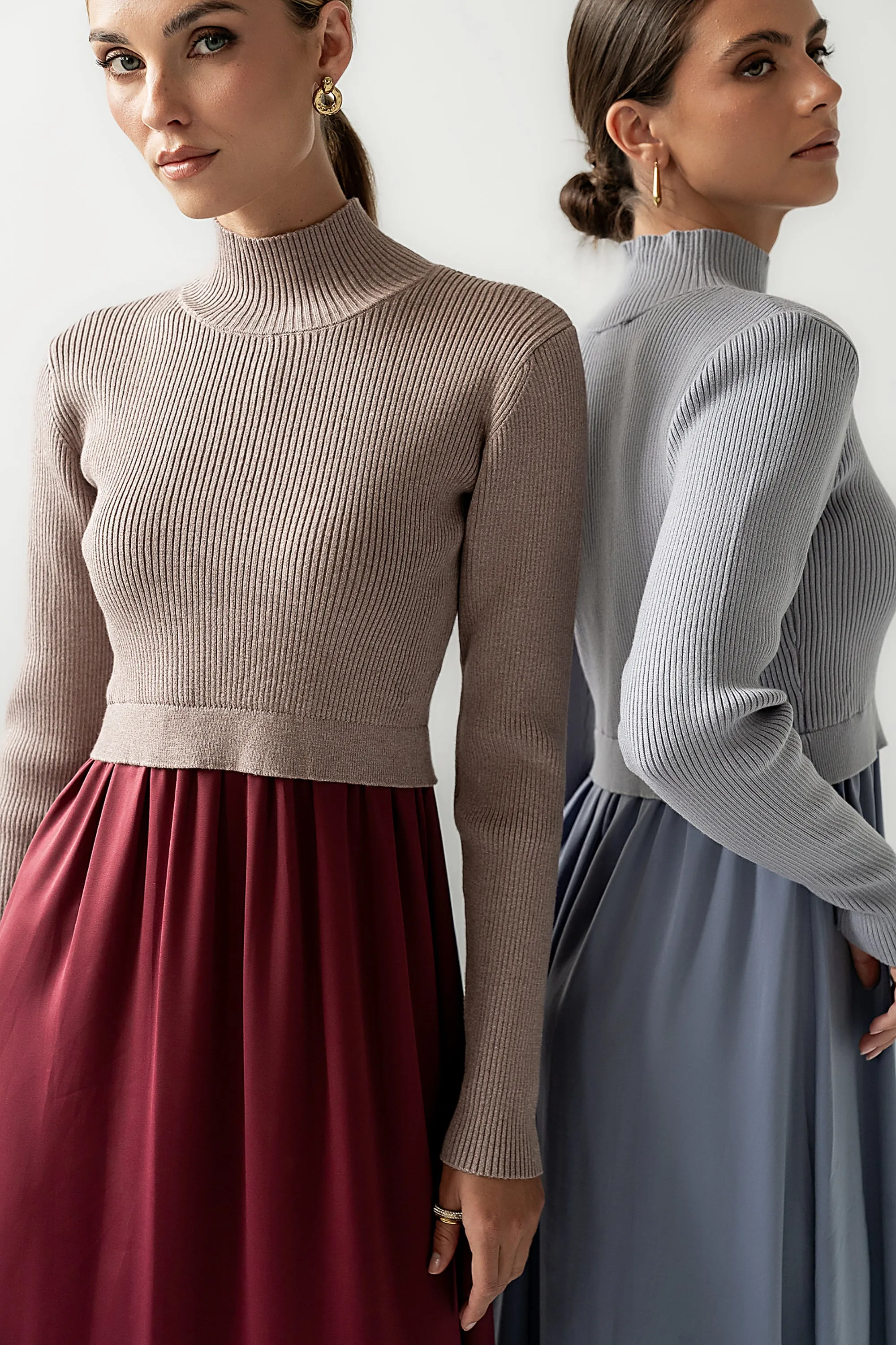 Zeda Midi Dress in Wine sold by bohme product image thumbnail 2