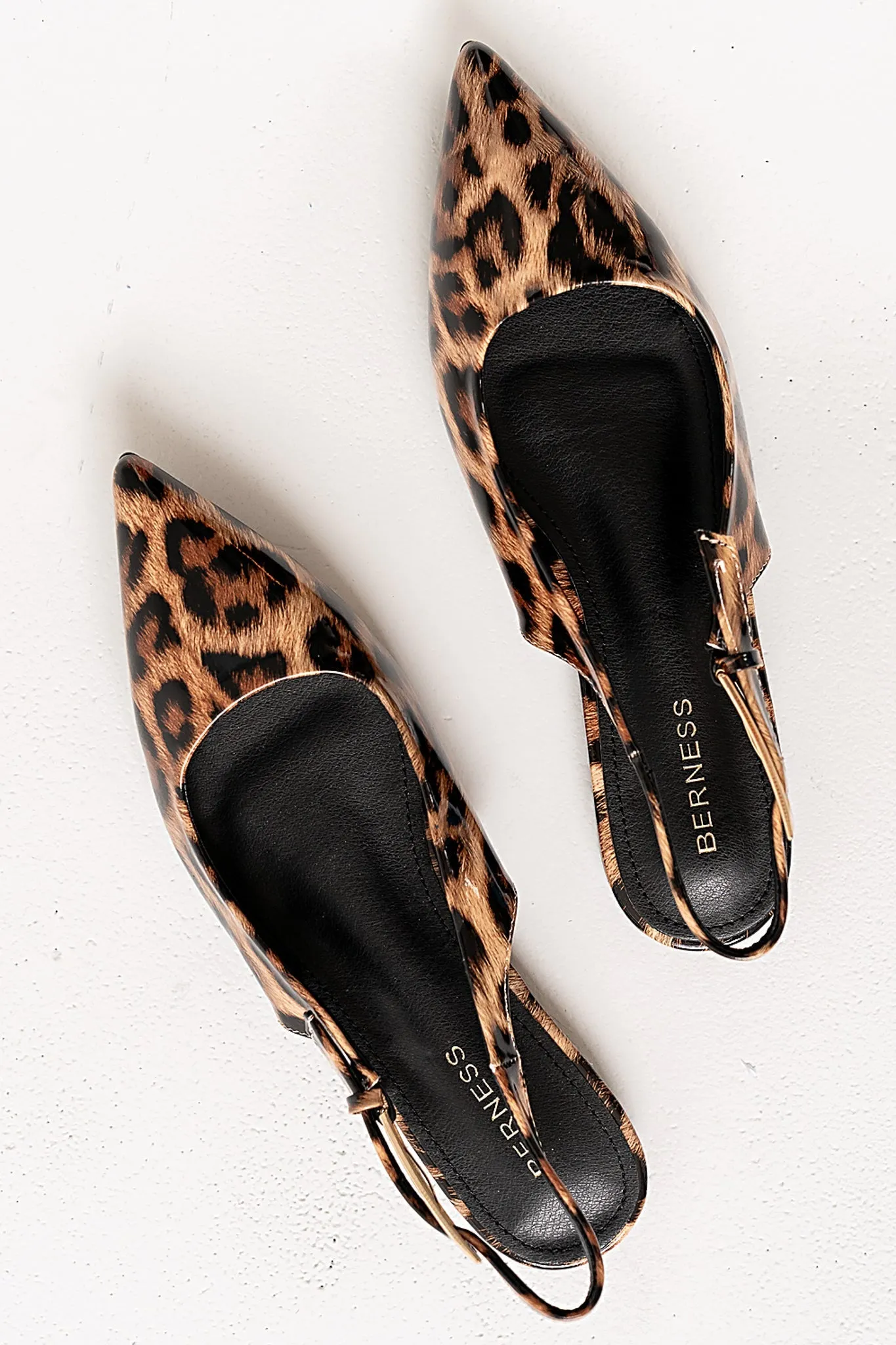 Katherine Leopard Slingback Flats sold by bohme product image thumbnail 2