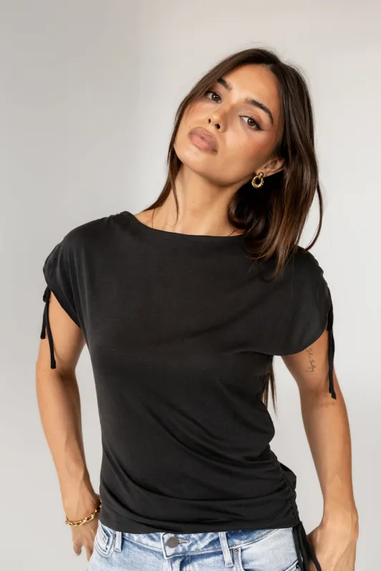 Jay Ruched Top sold by bohme