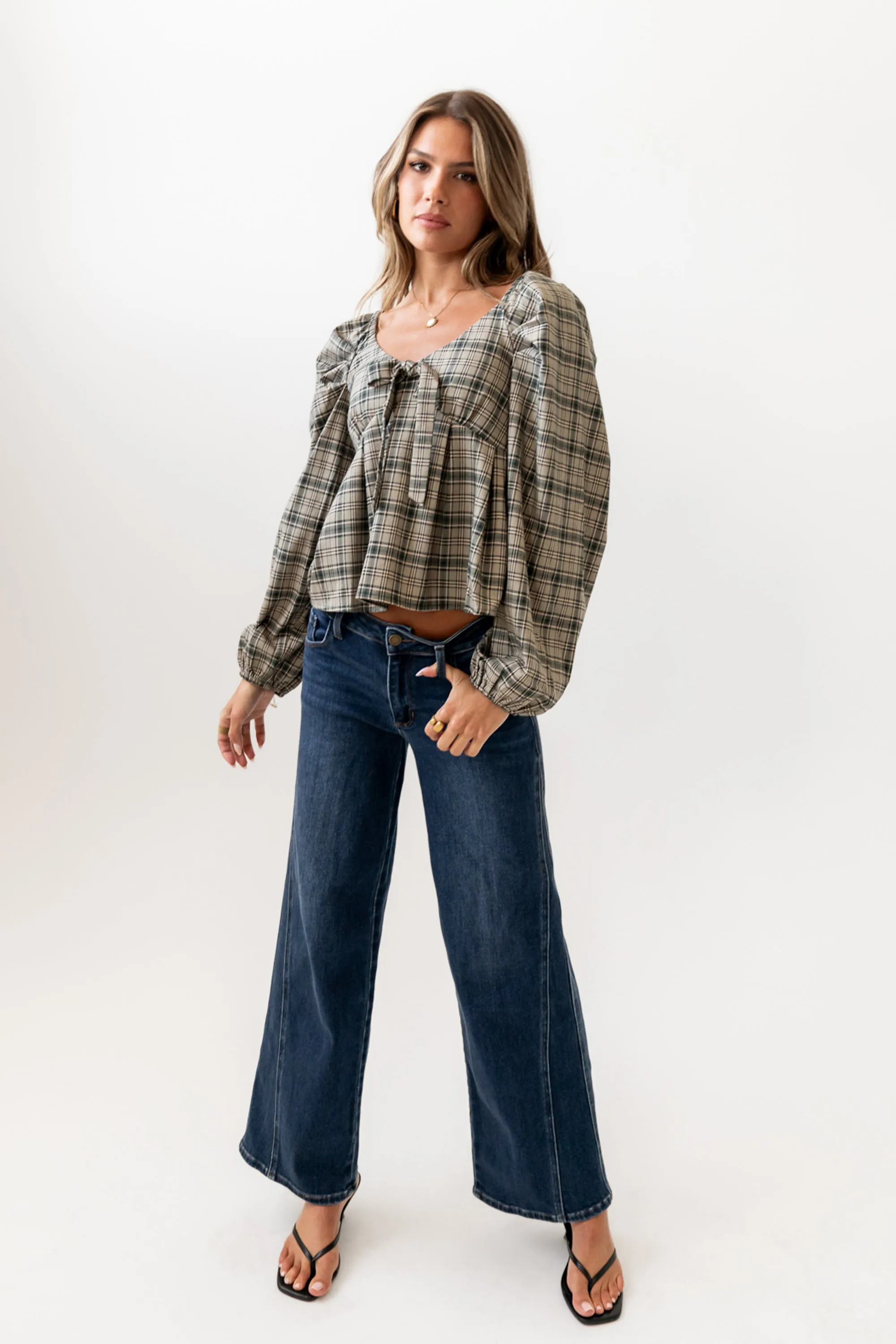 Smith Plaid Blouse sold by bohme product image thumbnail 2