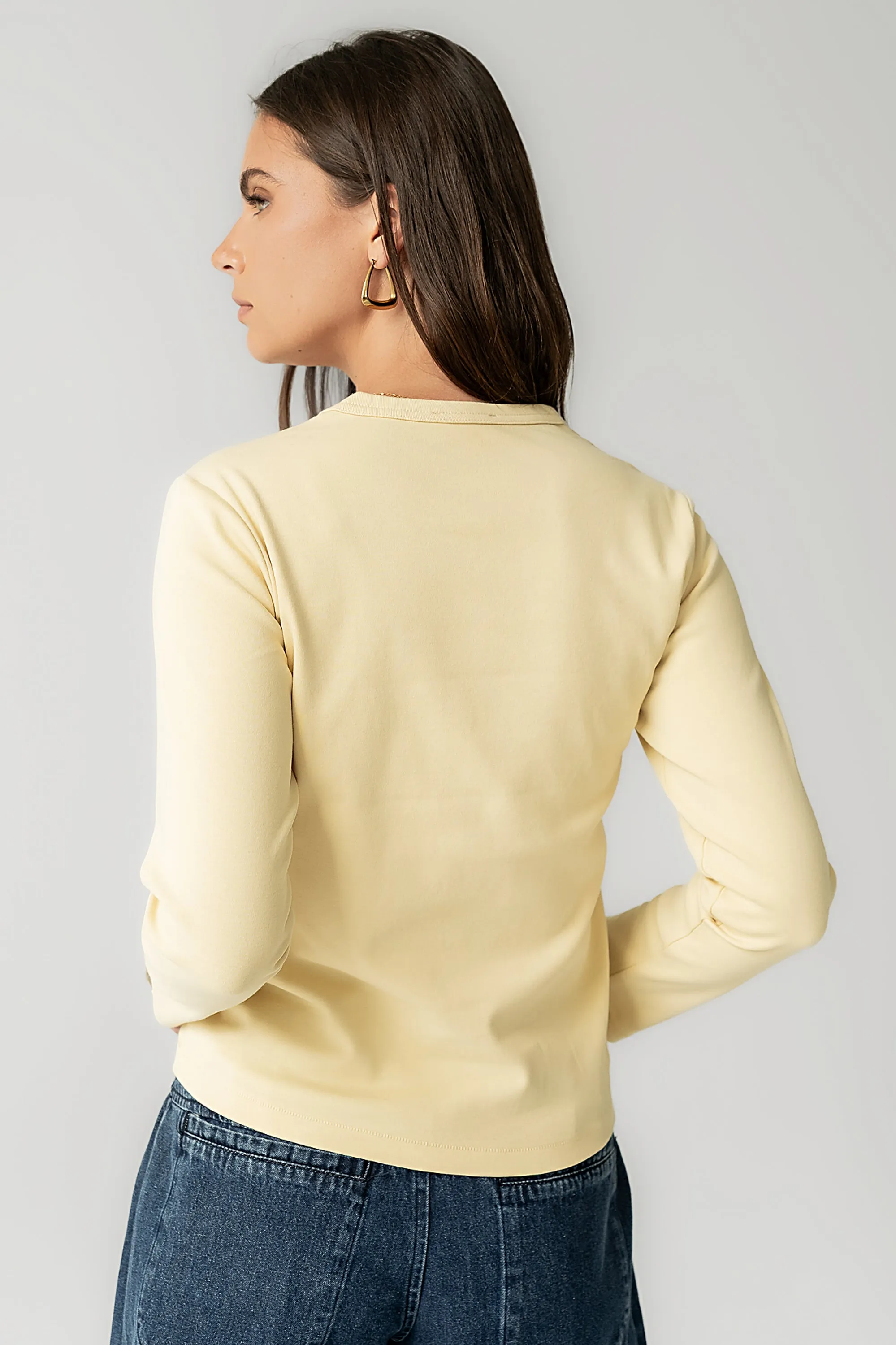 Makayla Shirt in Yellow sold by bohme product image thumbnail 3