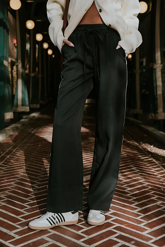 Jazzy Baggy Pants in Black sold by bohme