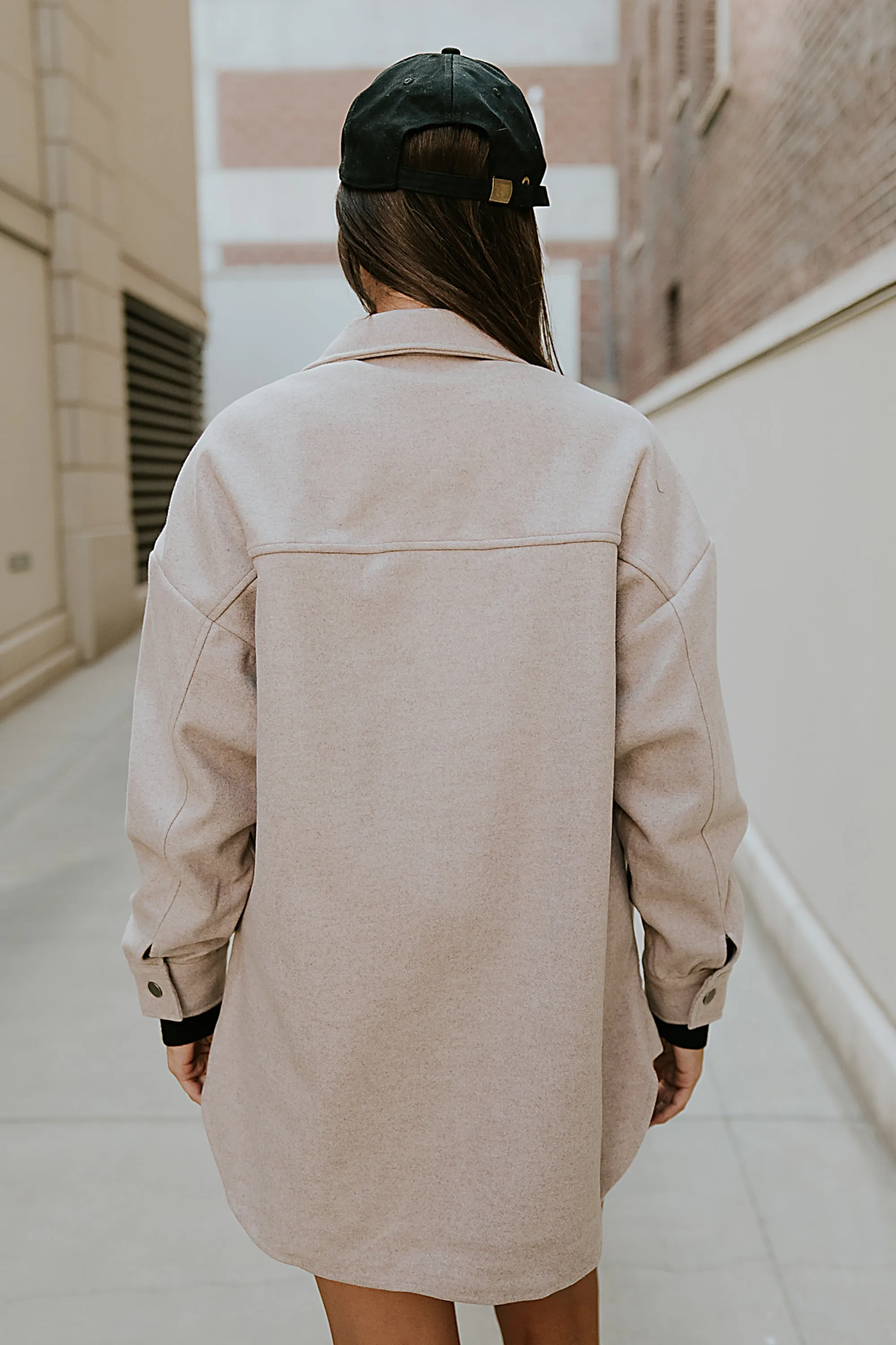 Bennie Oversized Shacket sold by bohme product image thumbnail 3