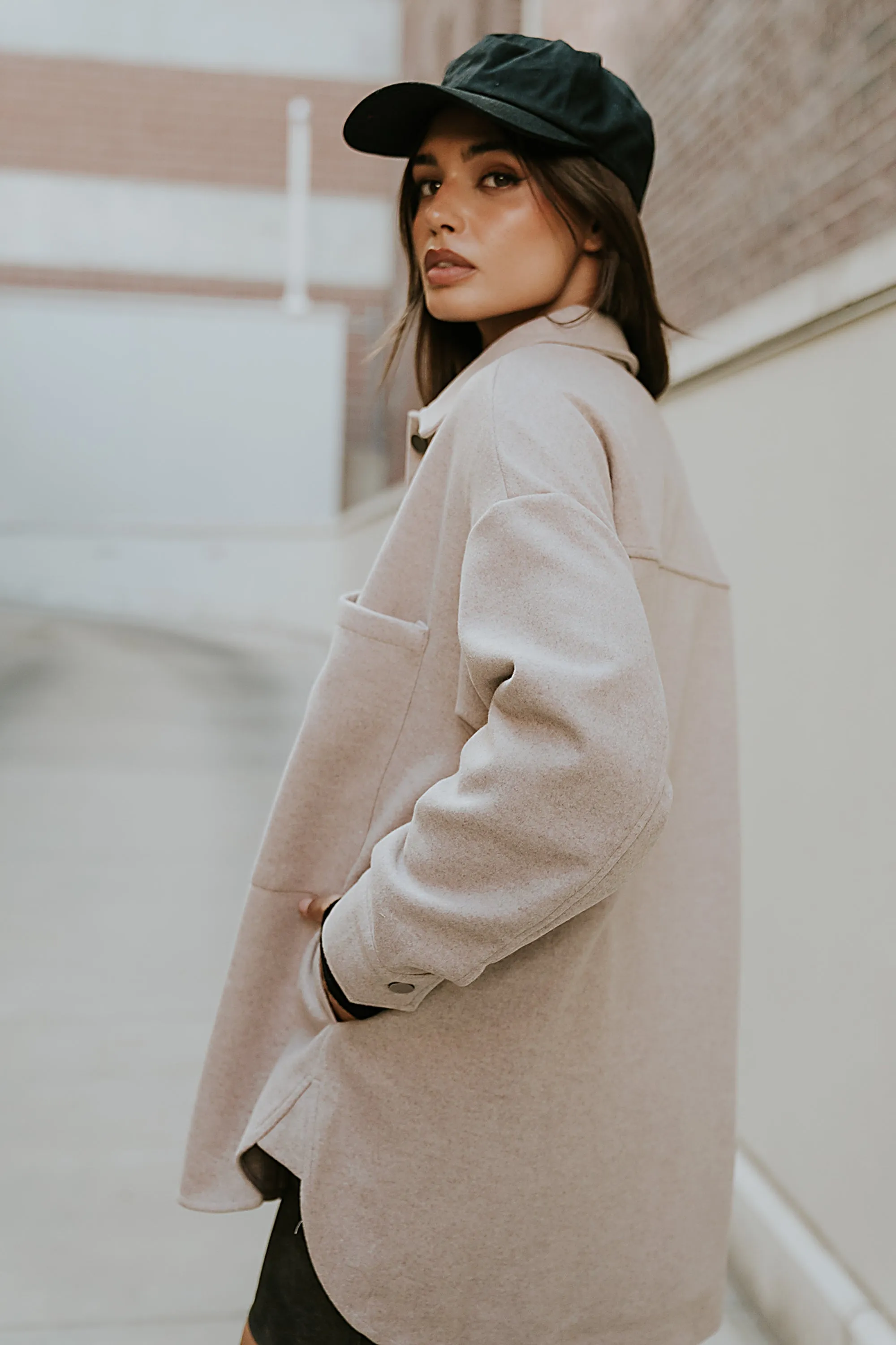 Bennie Oversized Shacket sold by bohme product image thumbnail 4