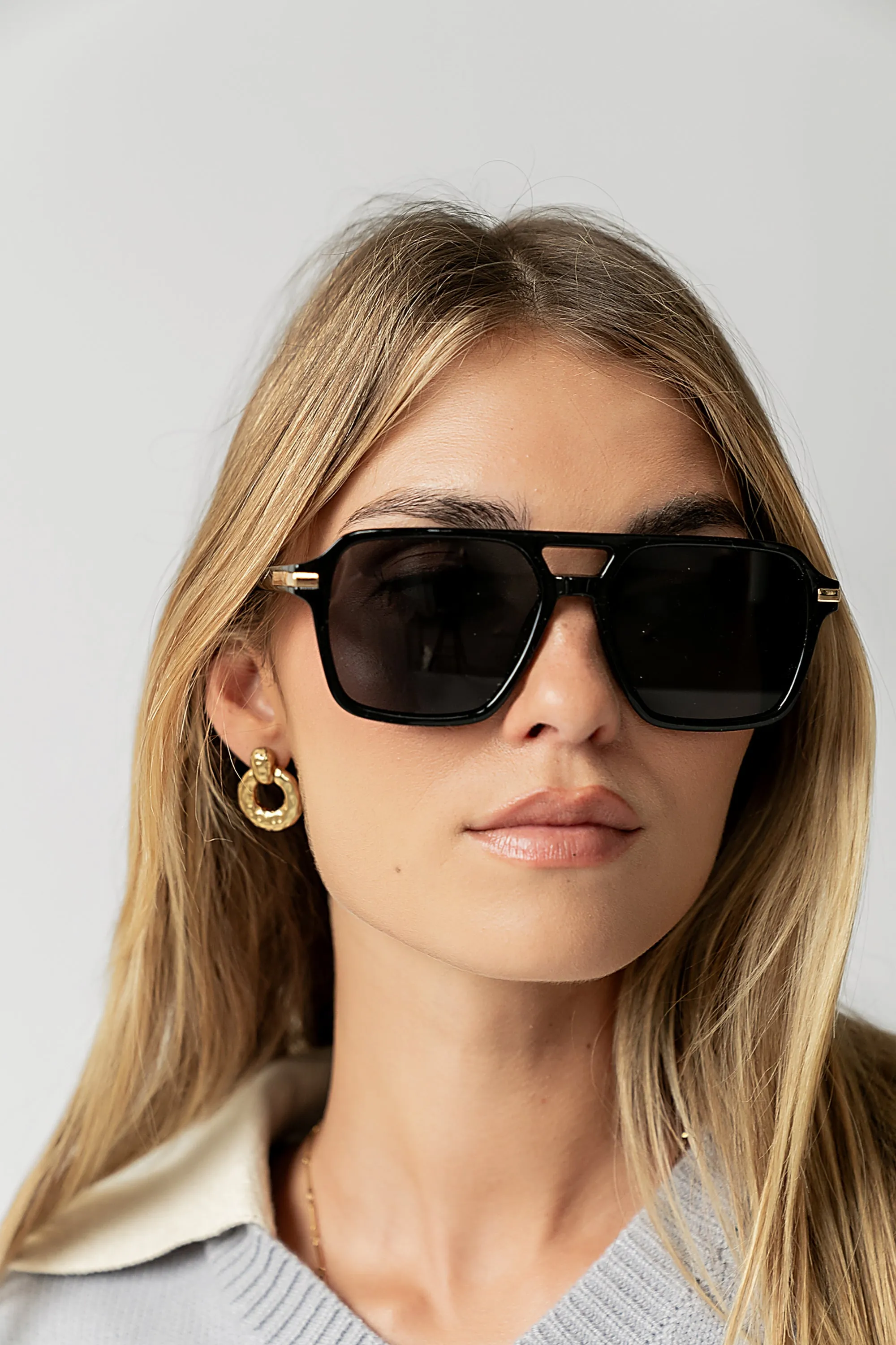 Casey Aviator Sunglasses sold by bohme product image thumbnail 3