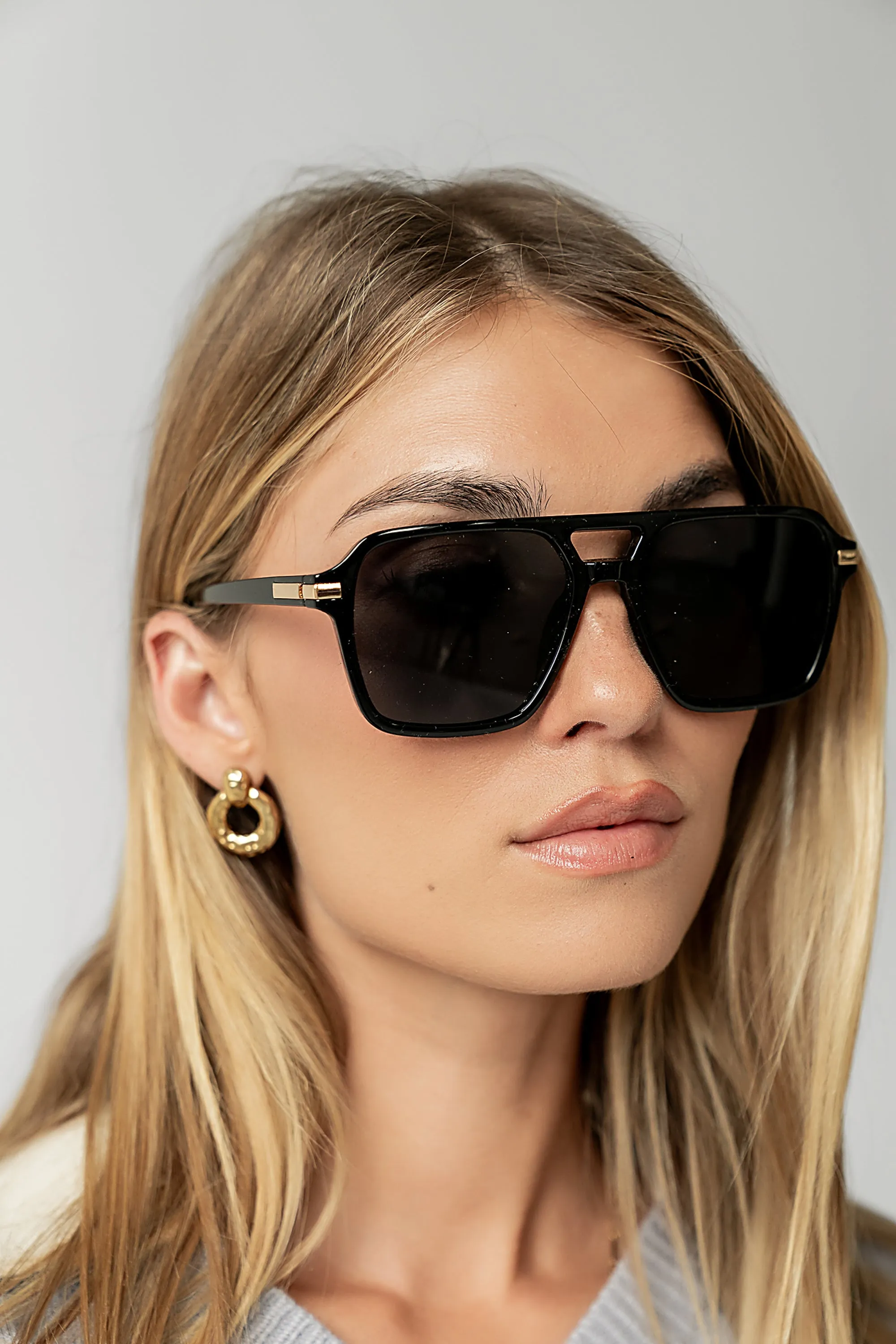 Casey Aviator Sunglasses sold by bohme product image thumbnail 2