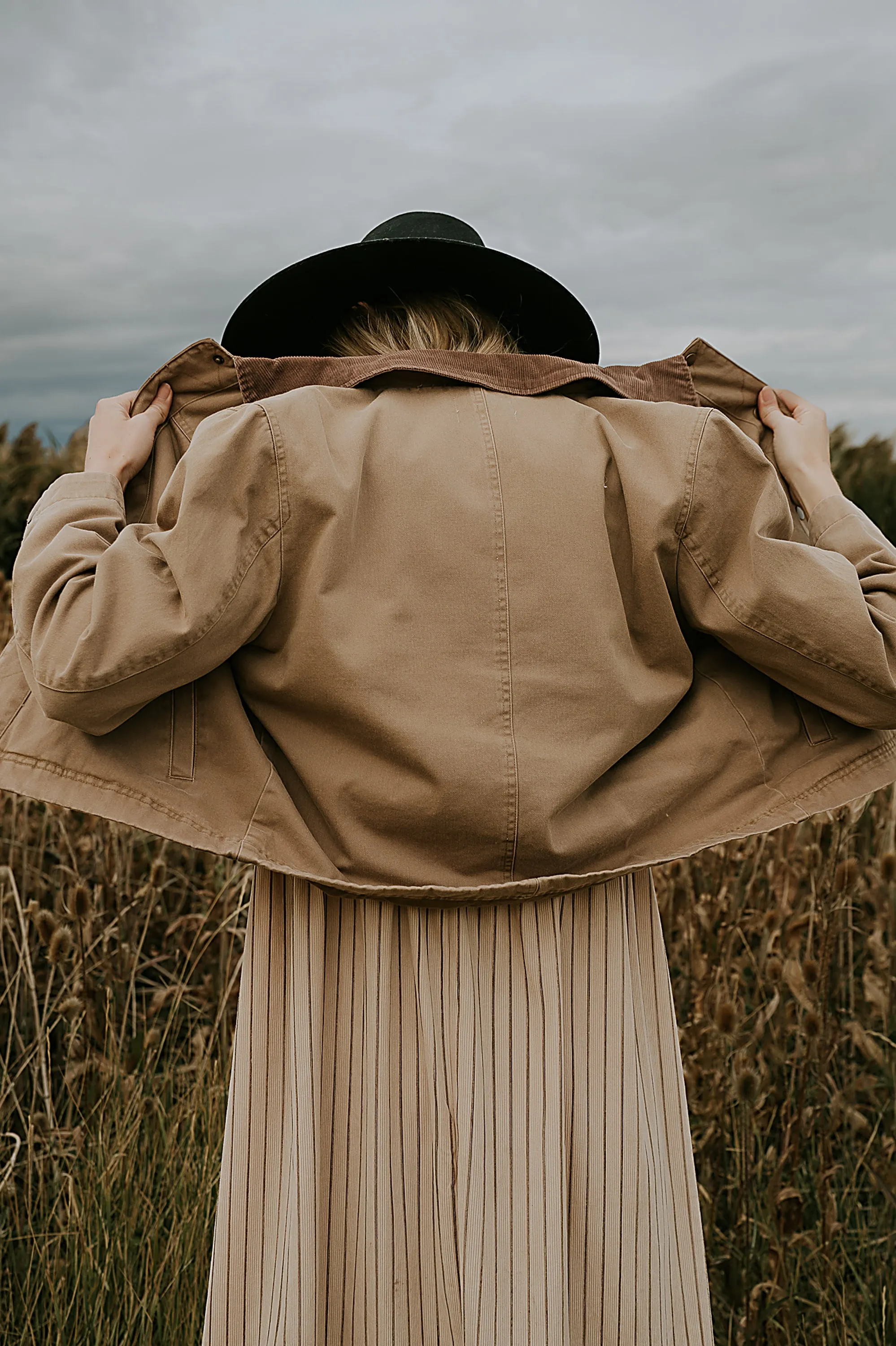 Roman Chore Jacket in Taupe sold by bohme product image thumbnail 2