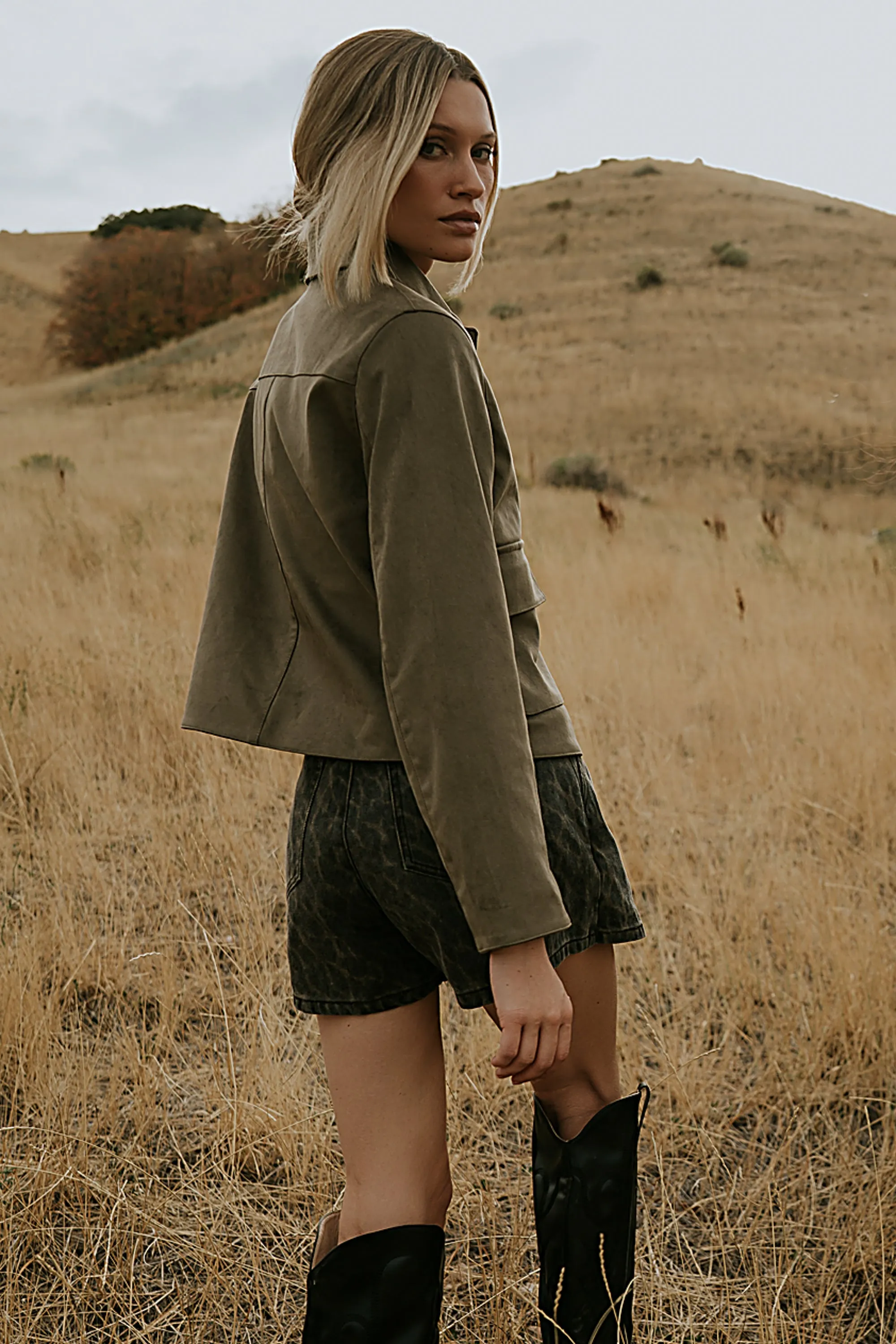 Luka Leopard Mini Skort sold by bohme product image thumbnail 2