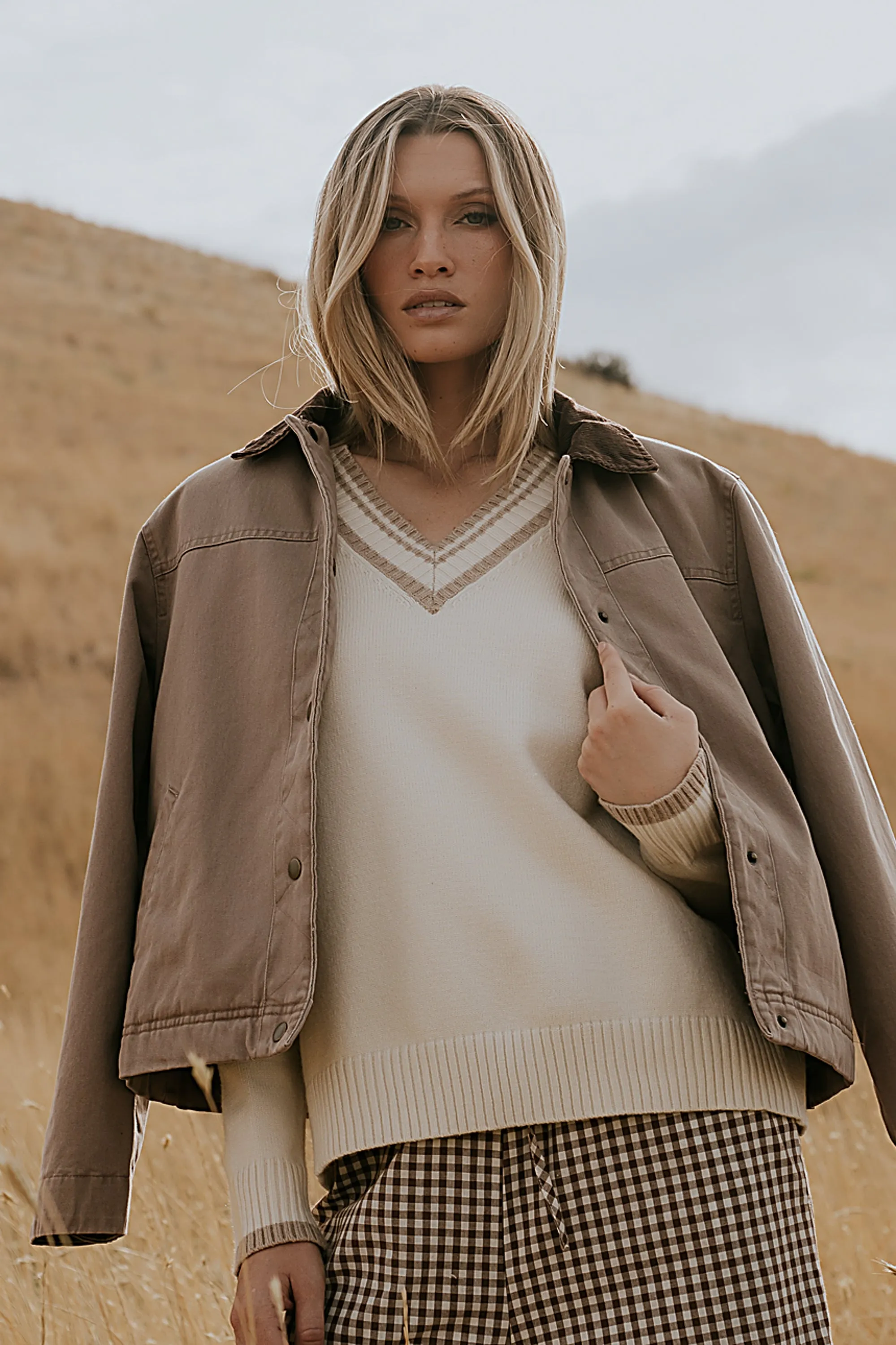 Roman Chore Jacket in Mauve - FINAL SALE sold by bohme product image thumbnail 3