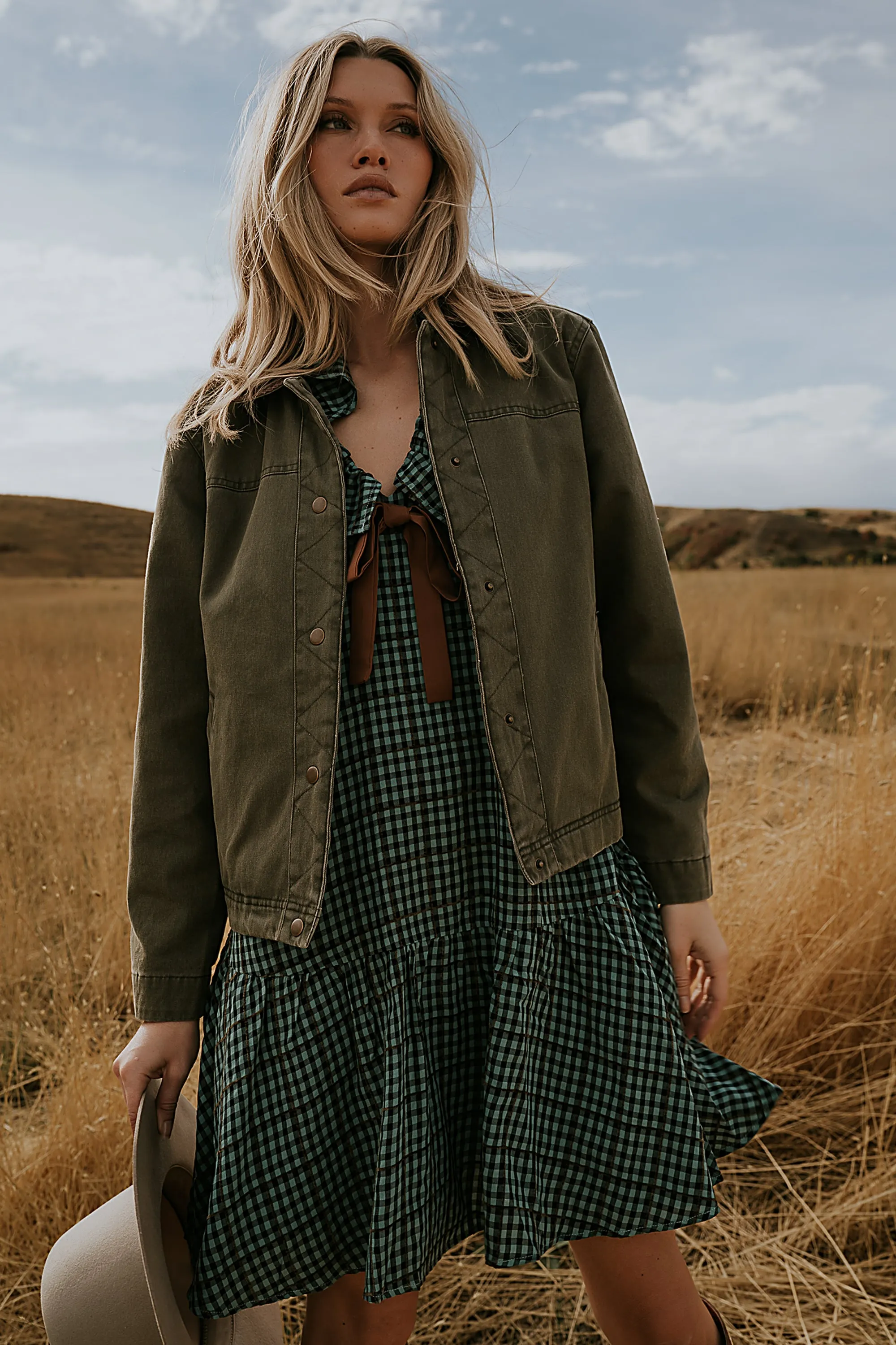 Roman Chore Jacket in Olive sold by bohme product image thumbnail 4