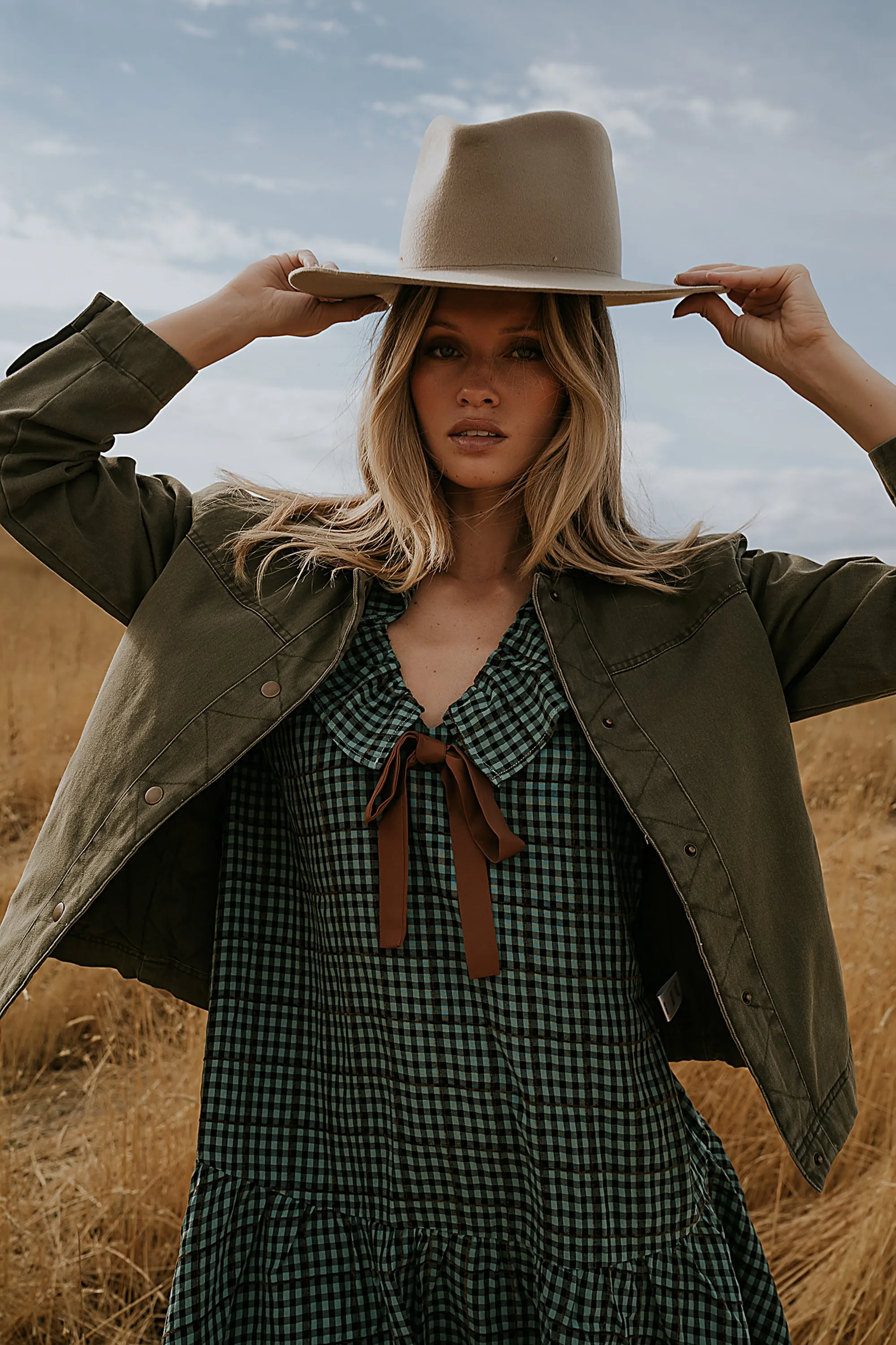 Roman Chore Jacket in Olive sold by bohme product image thumbnail 2