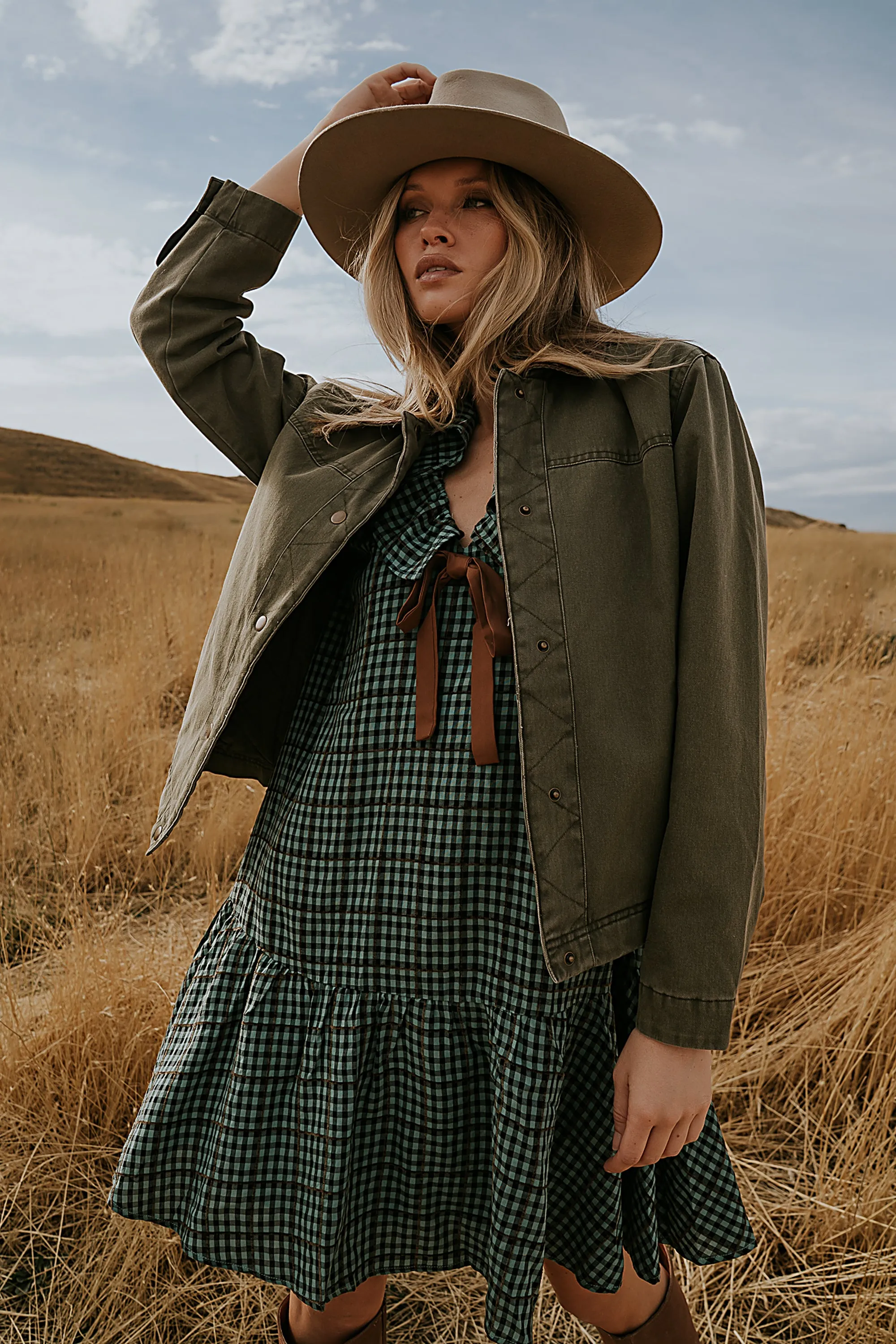 Roman Chore Jacket in Olive sold by bohme product image thumbnail 5