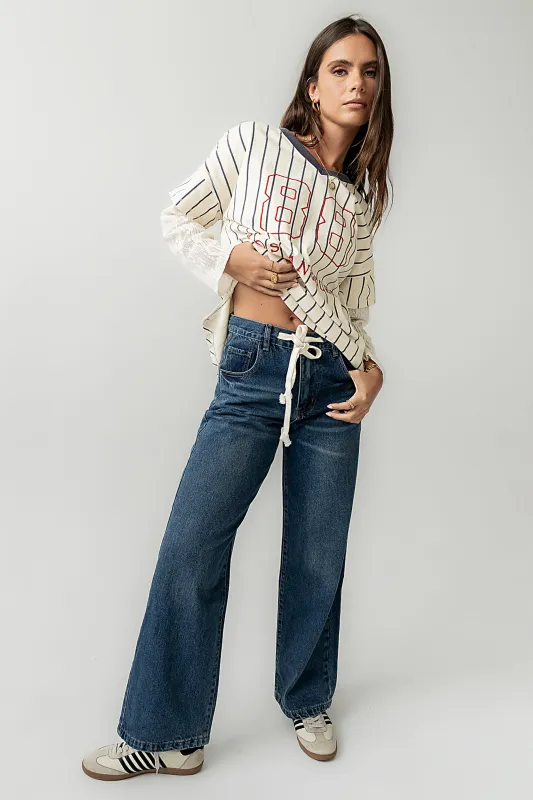 Maci Low Slung Baggy Jeans - FINAL SALE sold by bohme