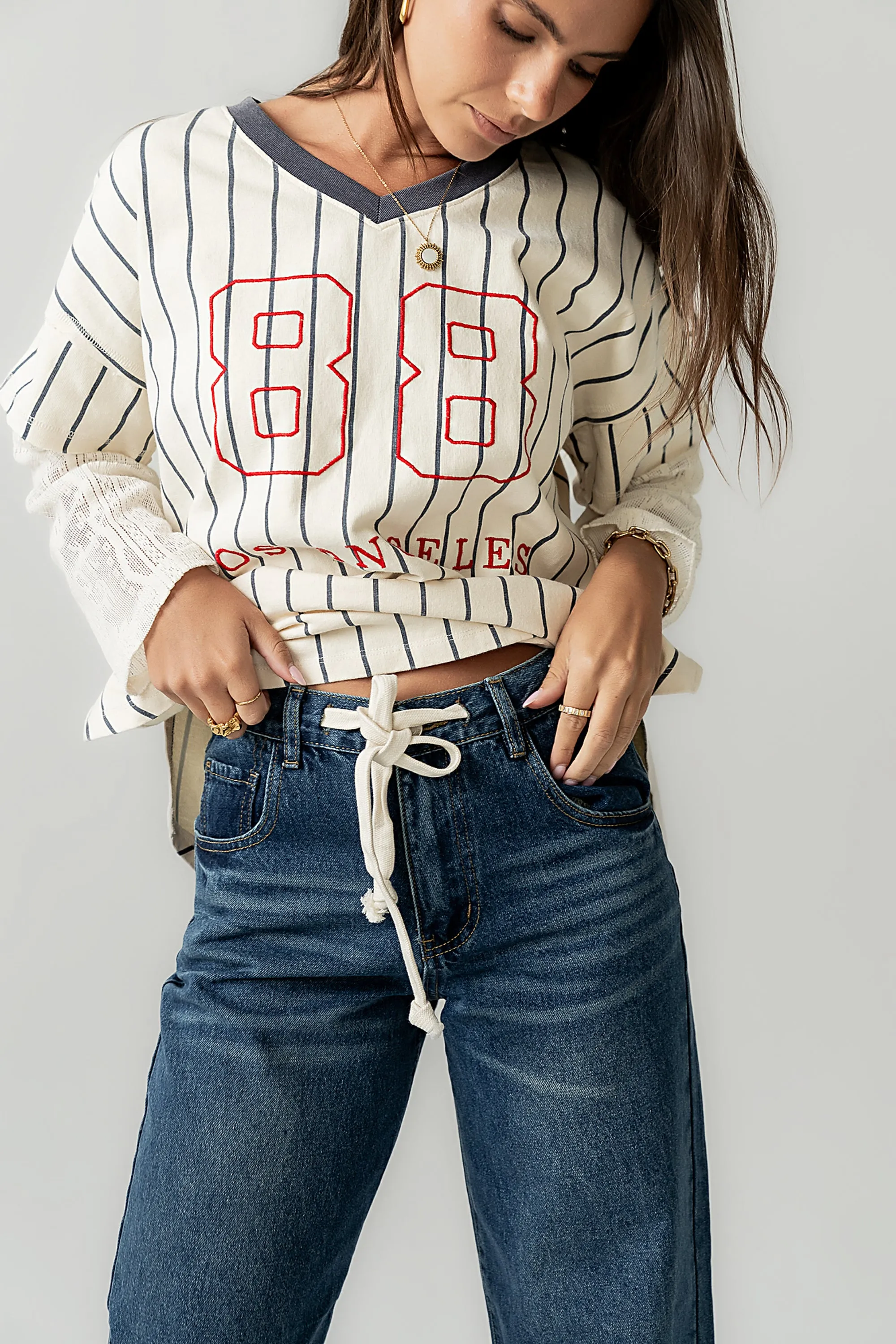 Home Run Oversized Tee sold by bohme product image thumbnail 2