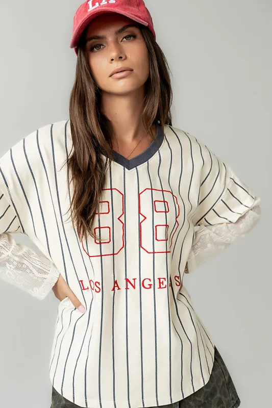 Home Run Oversized Tee sold by bohme