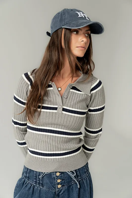 Franny Striped Top sold by bohme