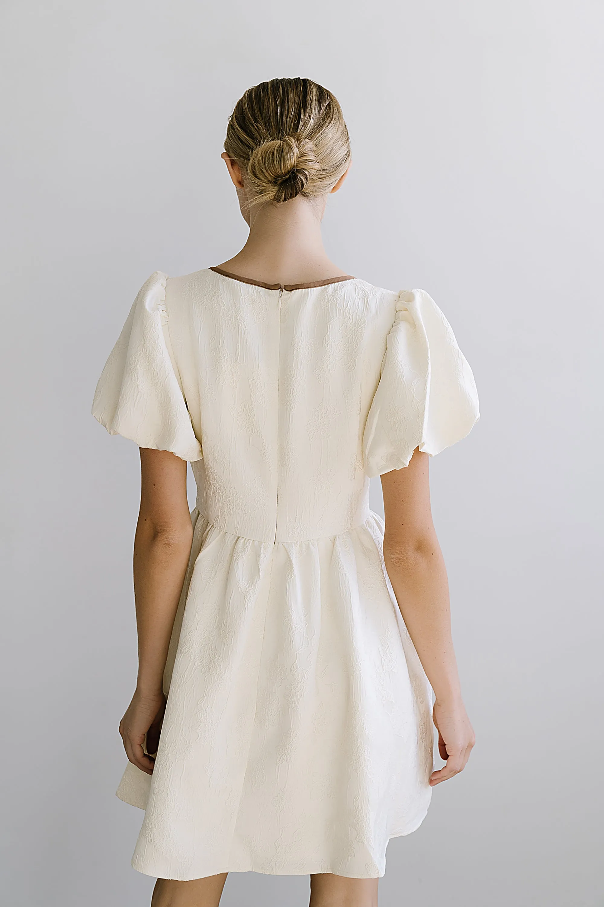Mazie Textured Mini Dress - FINAL SALE sold by bohme product image thumbnail 3
