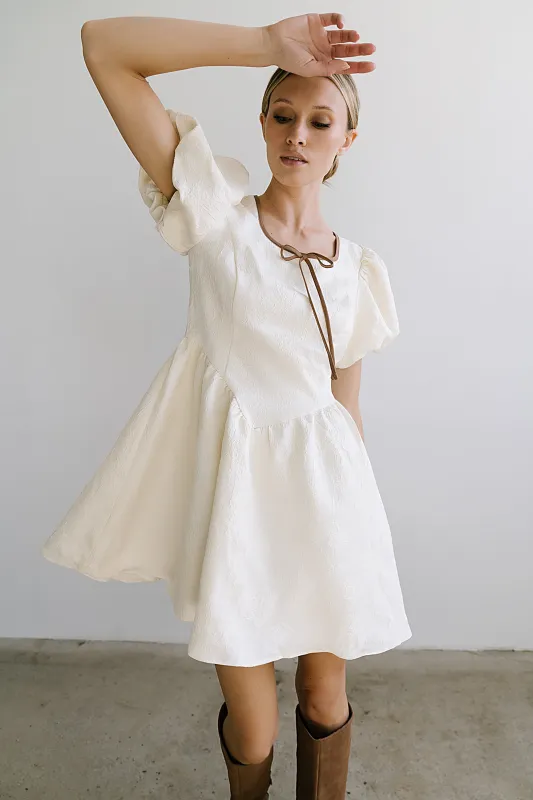 Mazie Textured Mini Dress sold by bohme