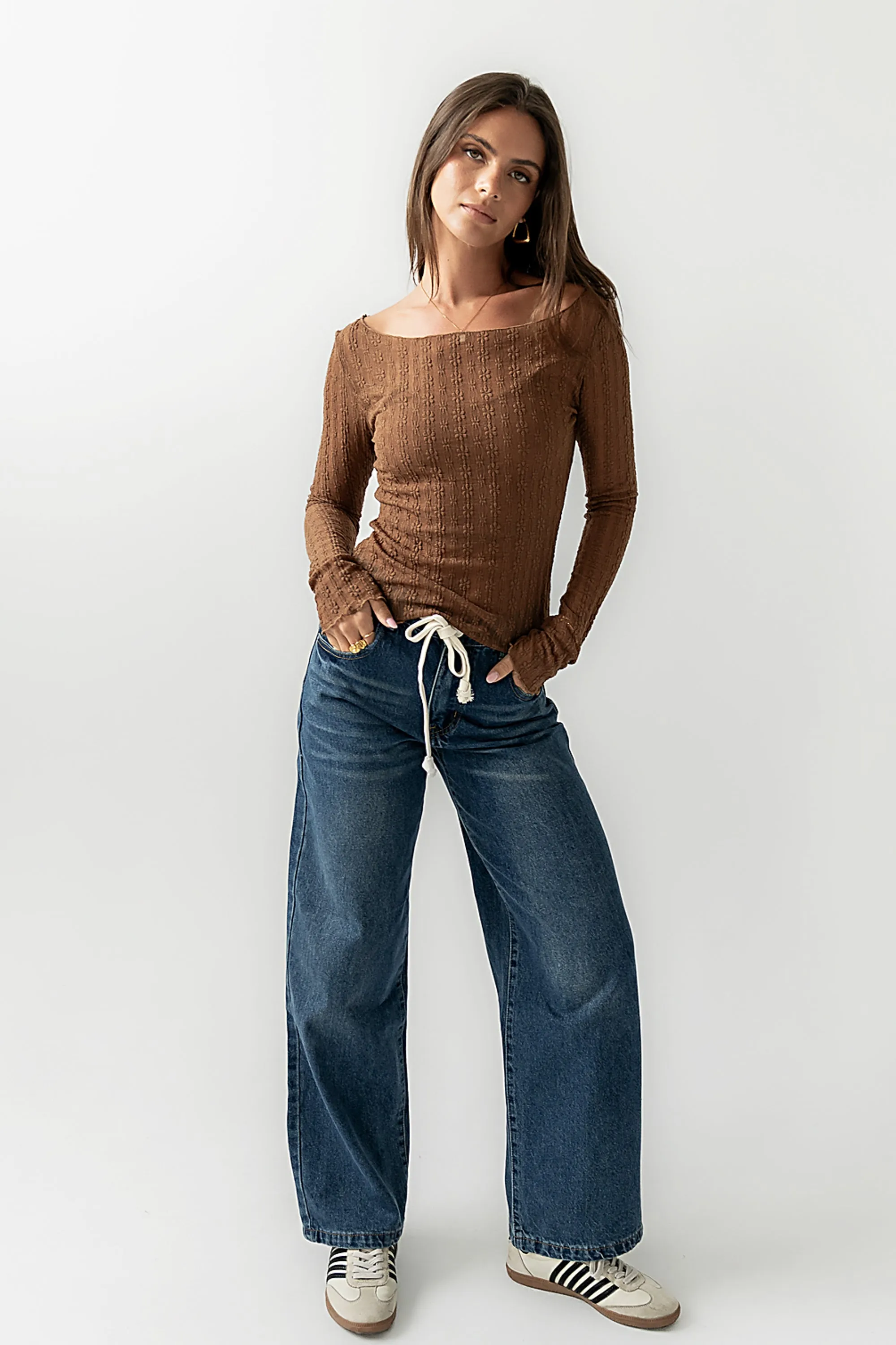 Rachel Lace Top in Camel sold by bohme product image thumbnail 3