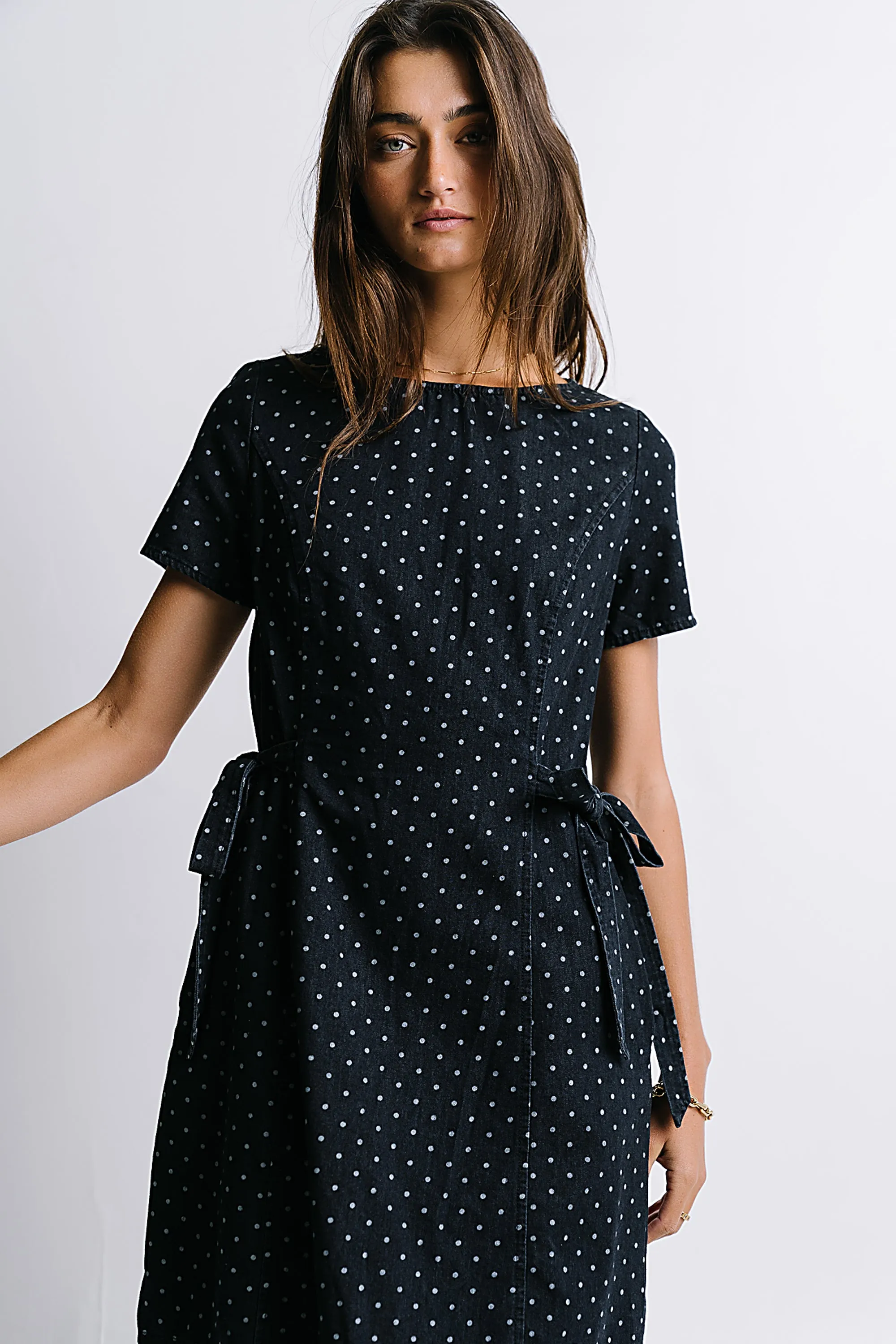 Gloria Polka Dot Mini Dress - FINAL SALE sold by bohme product image thumbnail 5