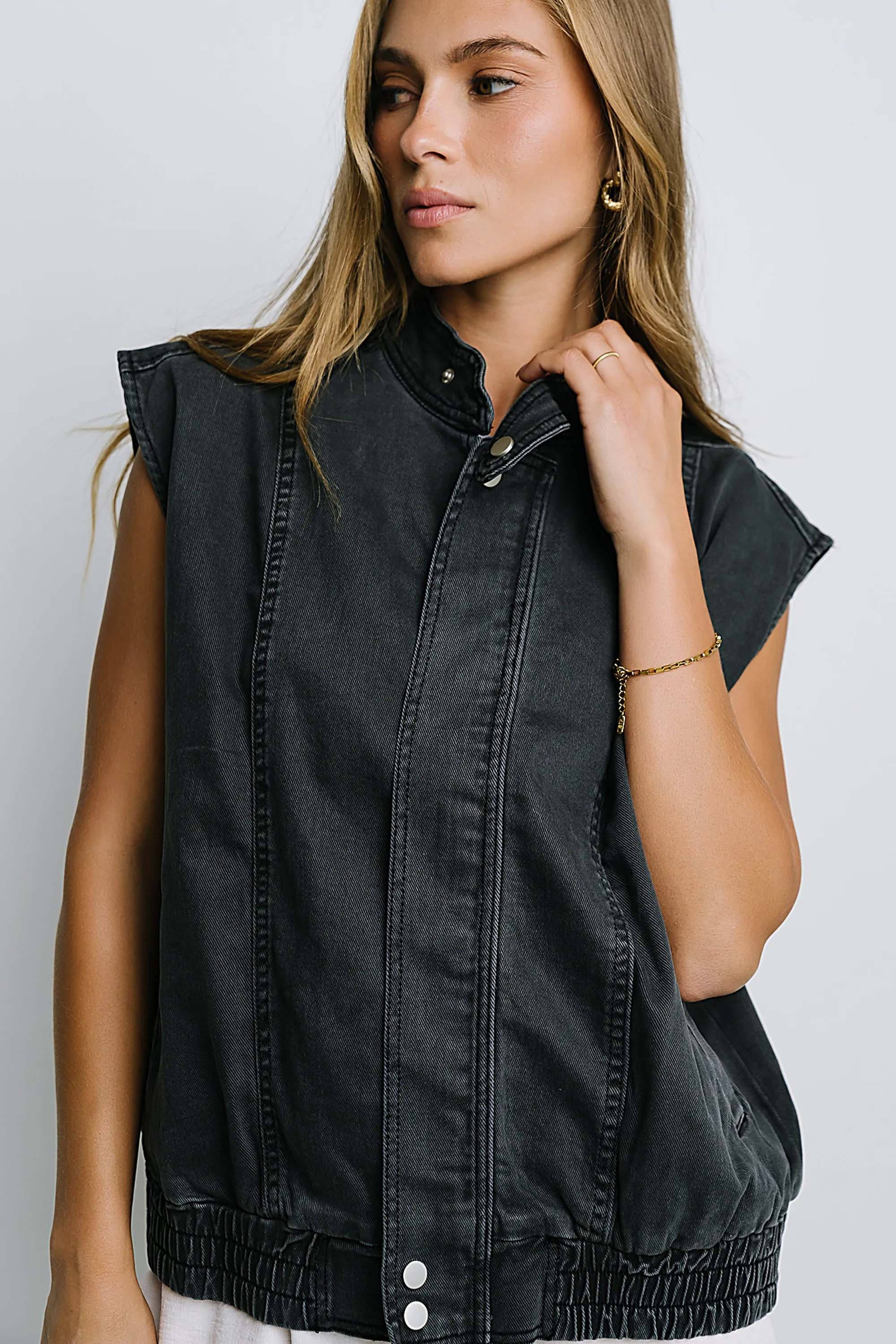 George Oversized Vest sold by bohme product image thumbnail 5