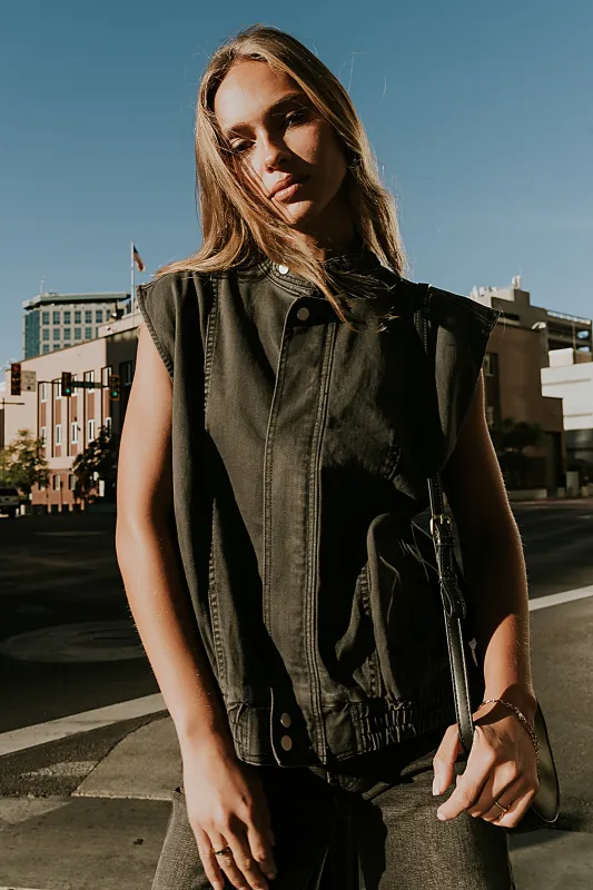 George Oversized Vest sold by bohme