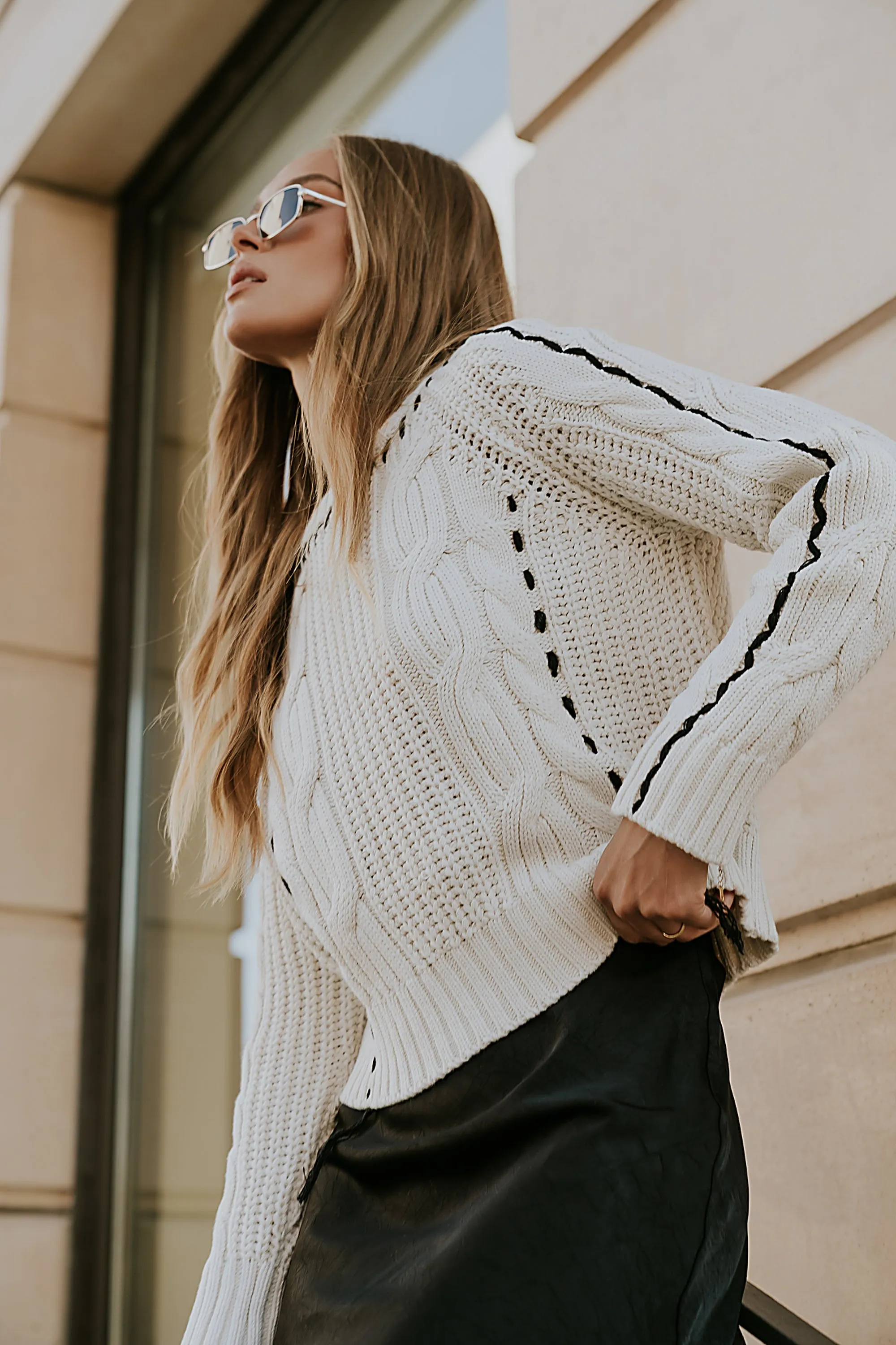 Skyla Knit Sweater - FINAL SALE sold by bohme product image thumbnail 2
