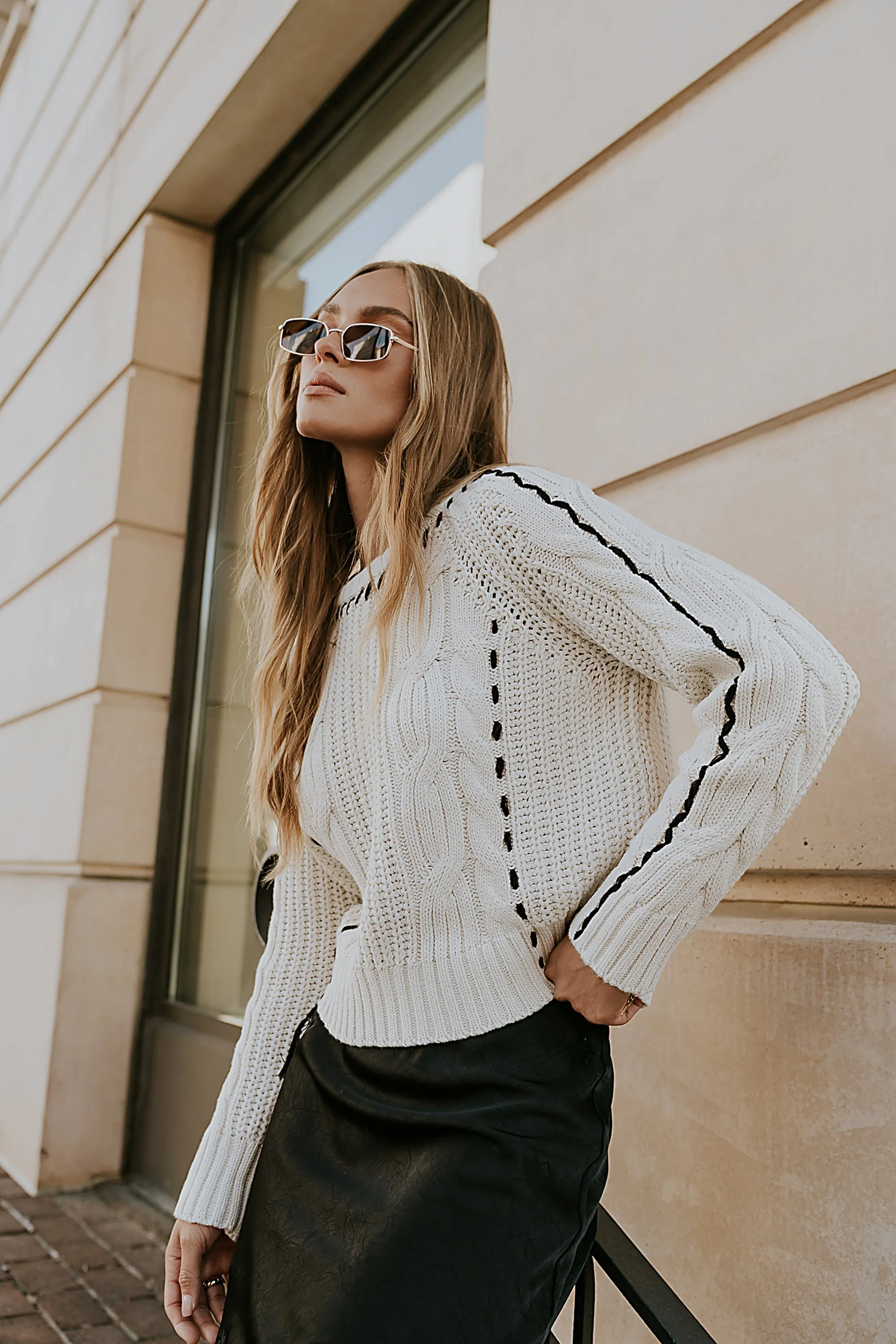 Skyla Knit Sweater - FINAL SALE sold by bohme product image thumbnail 5