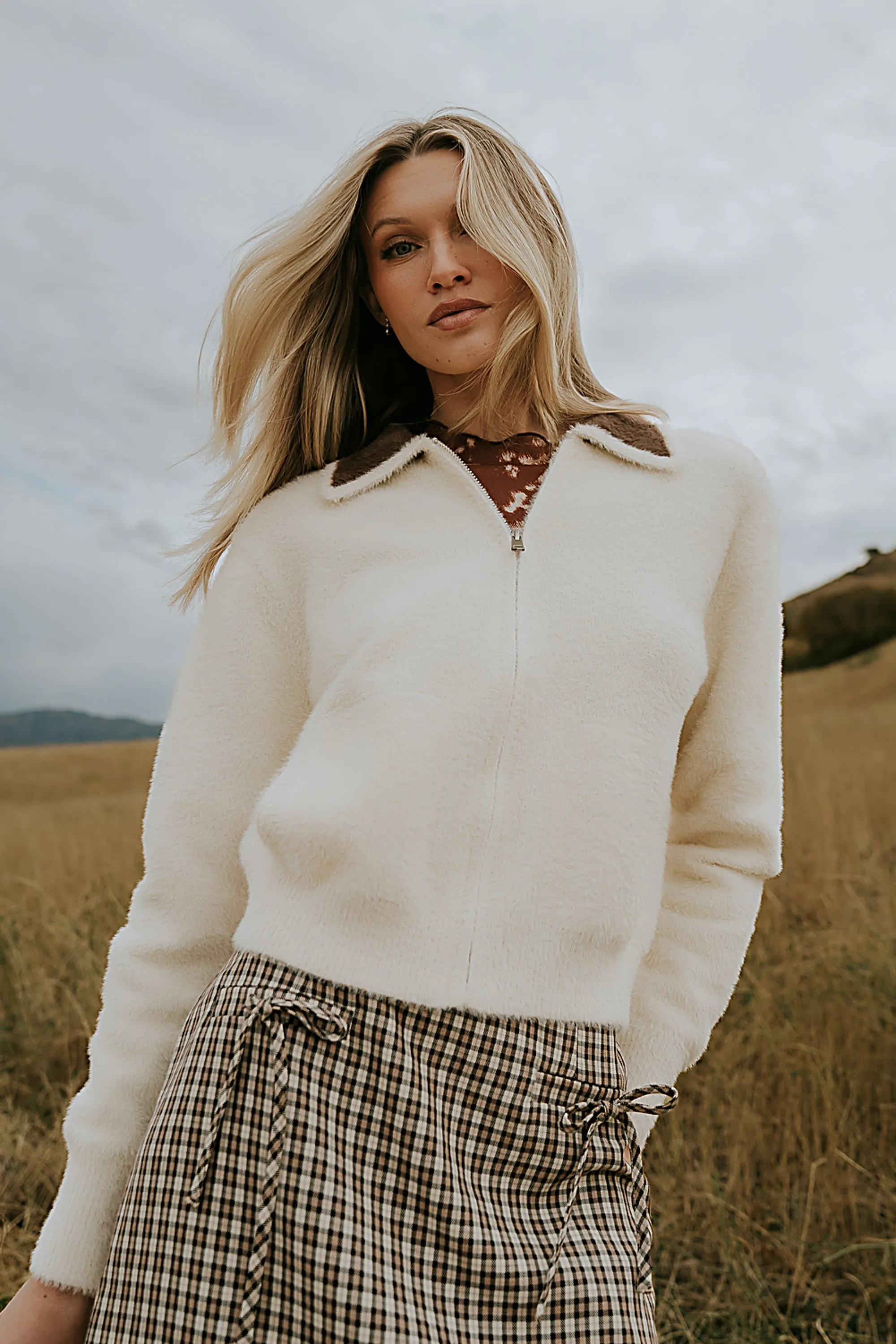 Baylen Fuzzy Jacket sold by bohme