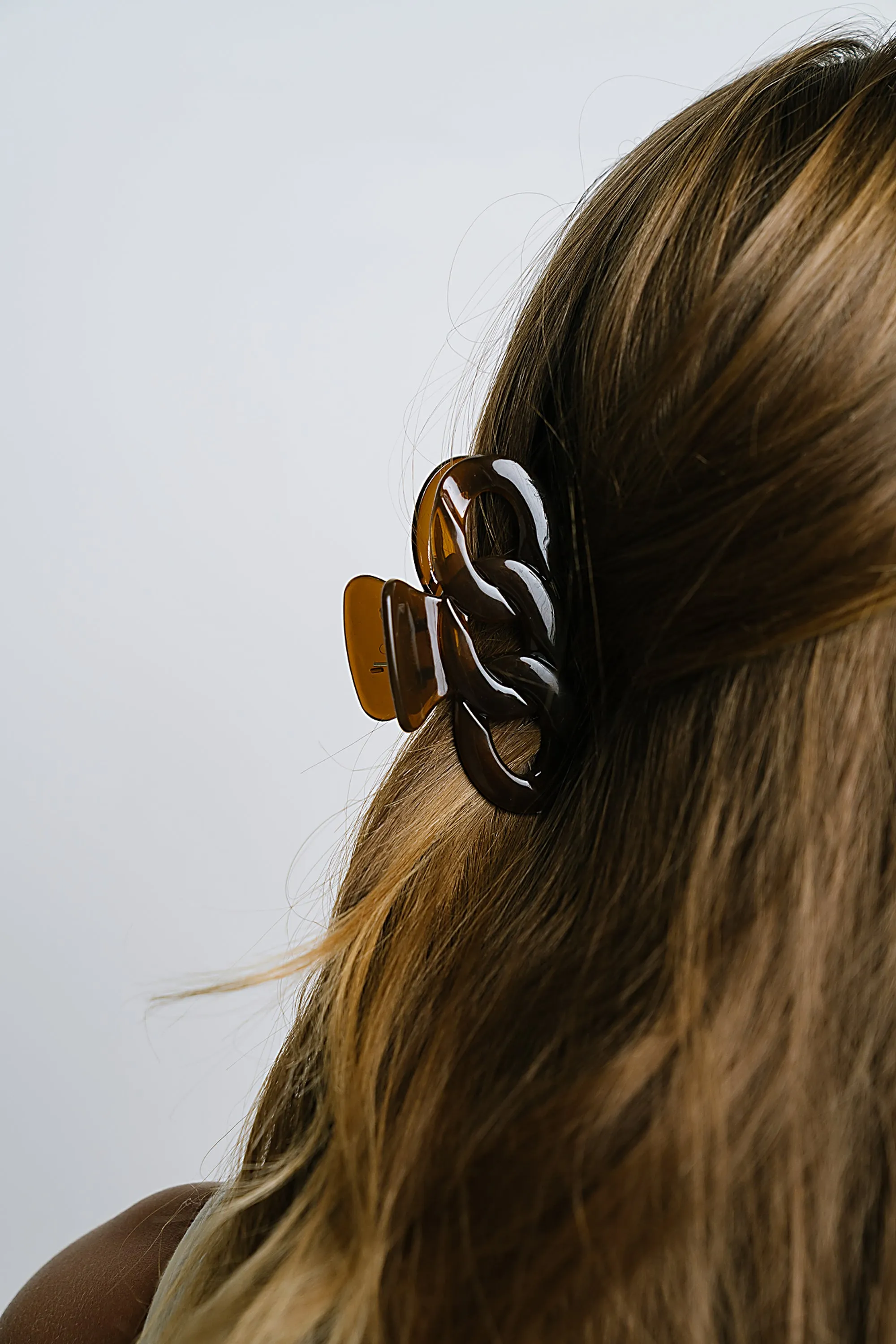 Jenny Claw Clip in Brown sold by bohme product image thumbnail 2