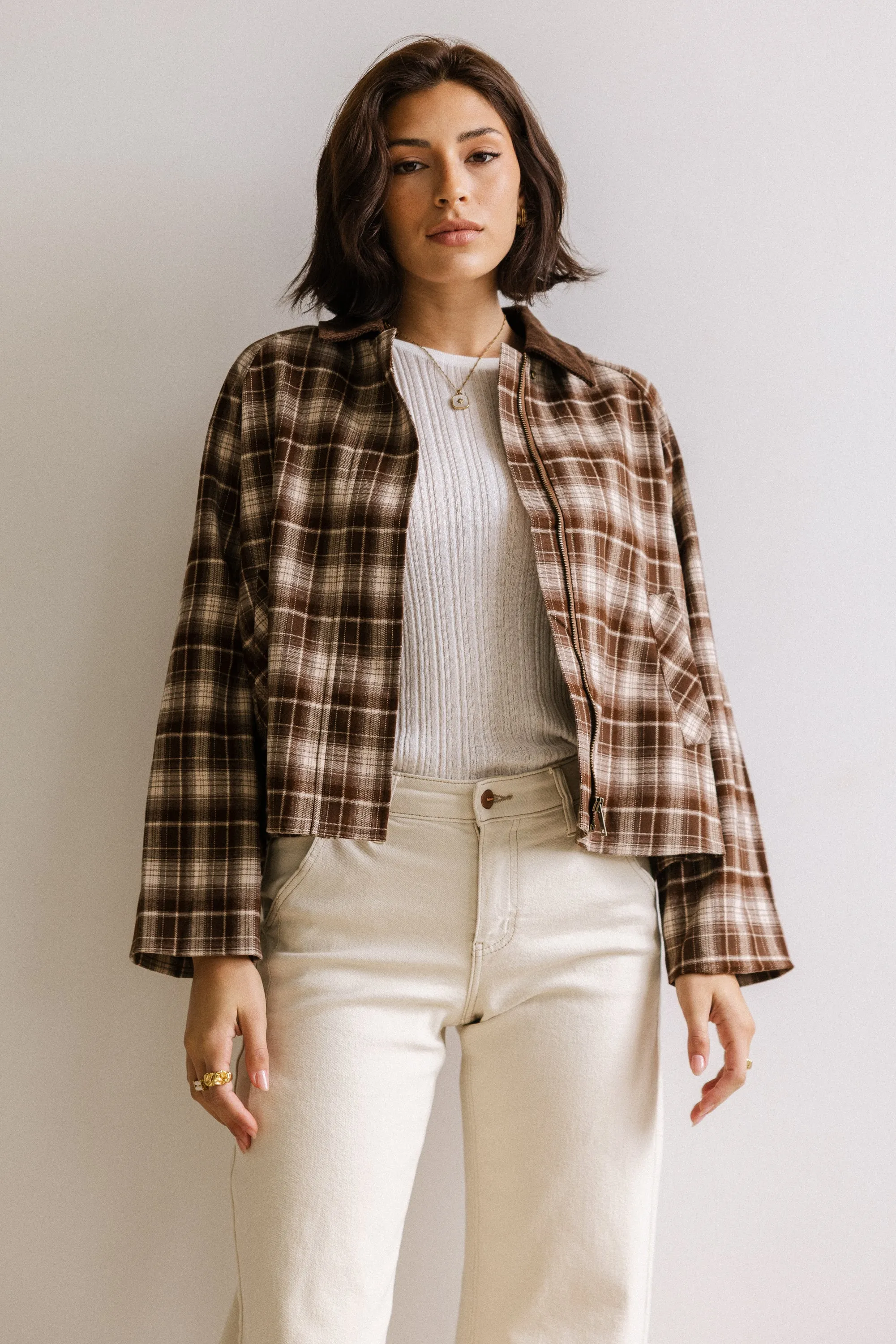 Tate Plaid Jacket sold by bohme product image thumbnail 2