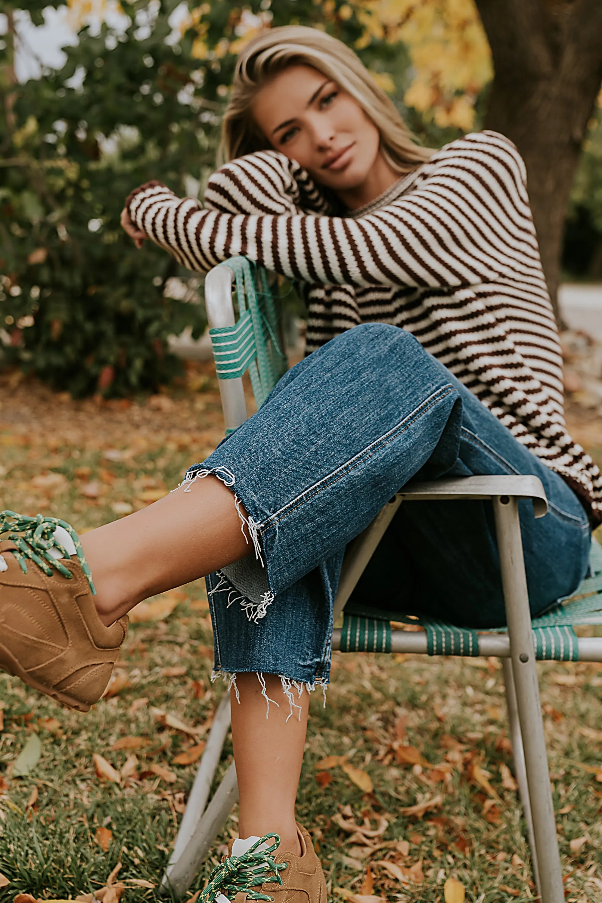 Jones Knit Sweater in Brown sold by bohme product image thumbnail 4