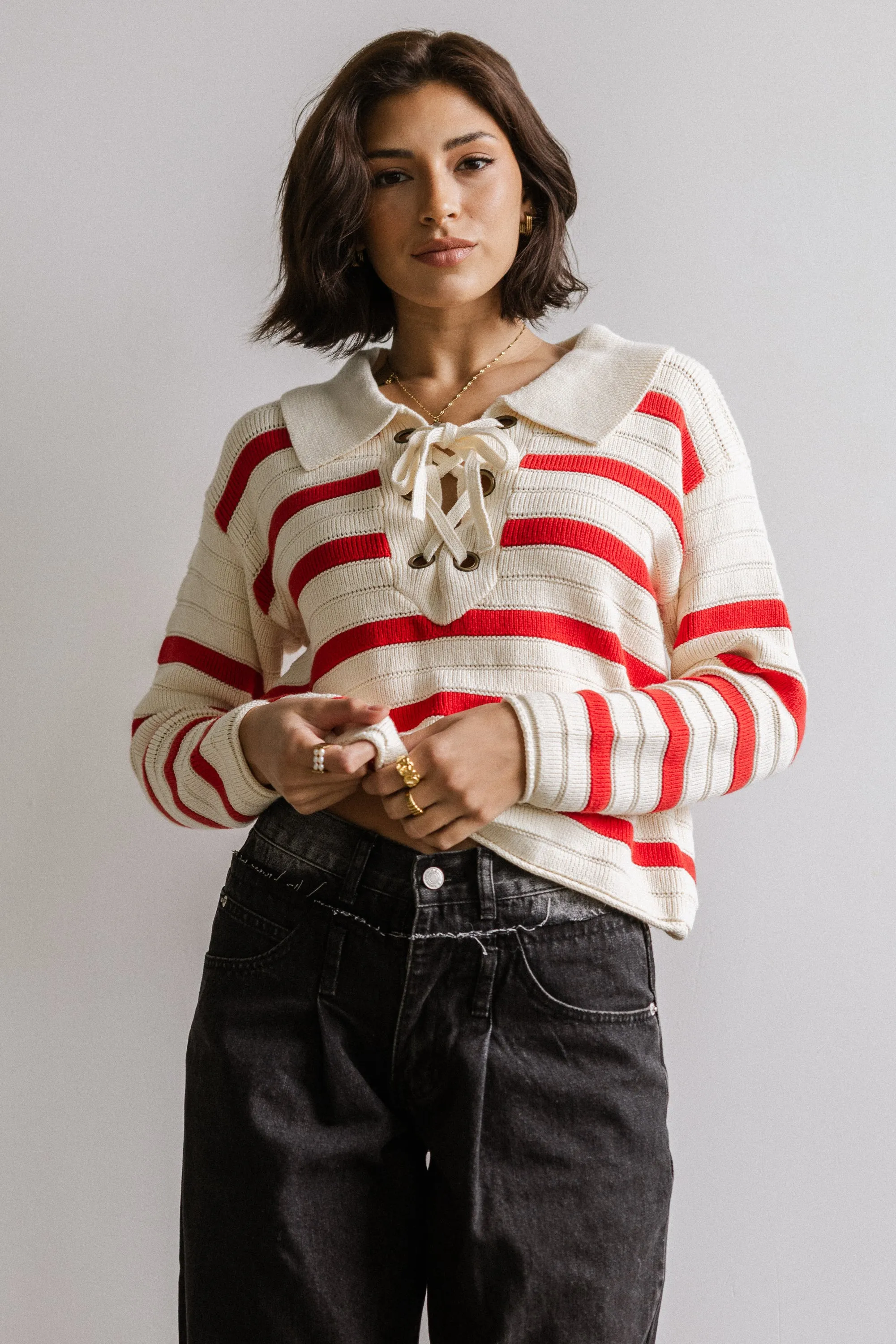 Mona Striped Sweater sold by bohme