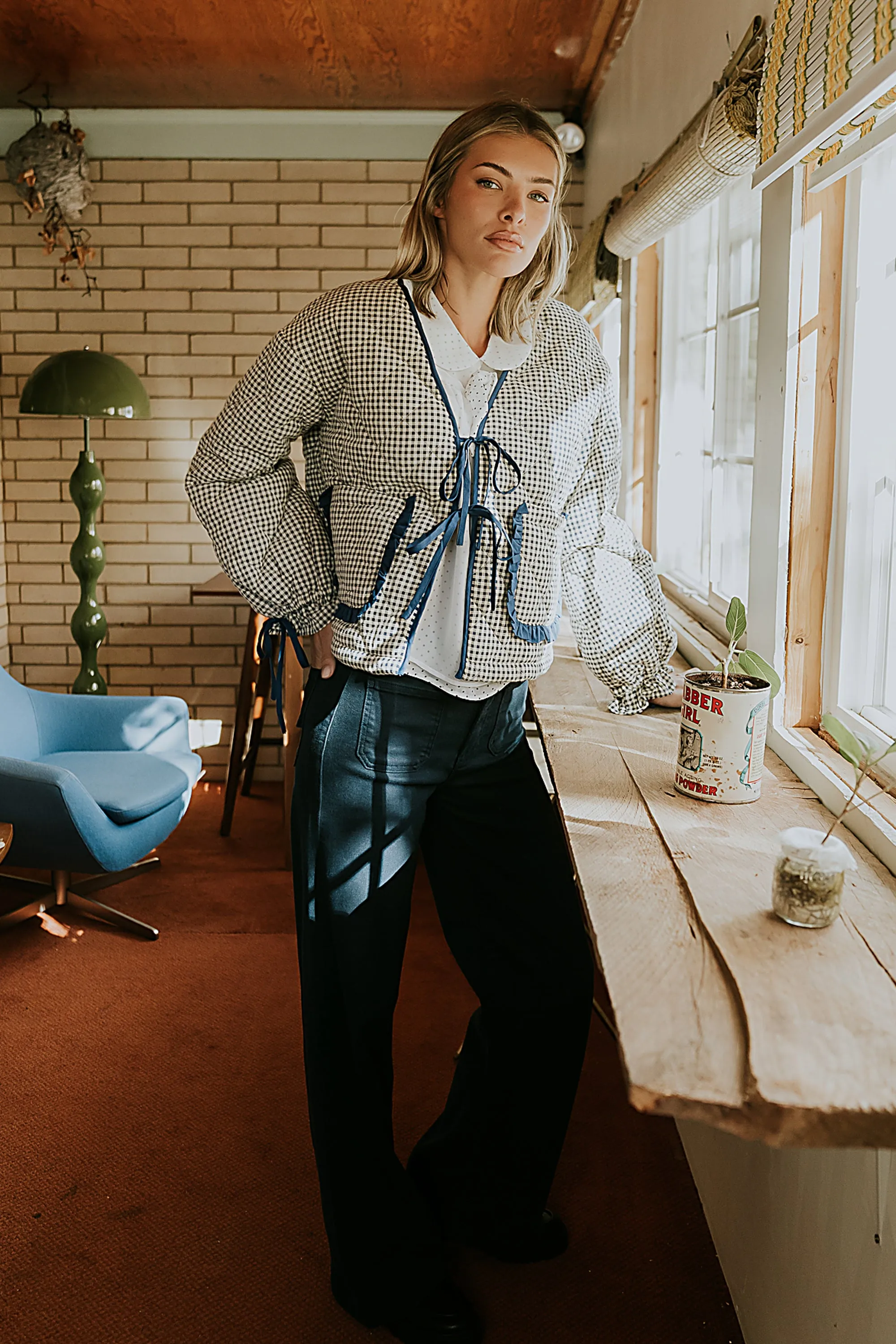 Danika Polka Dot Blouse sold by bohme product image thumbnail 2