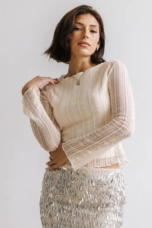 Anista Mesh Top sold by bohme