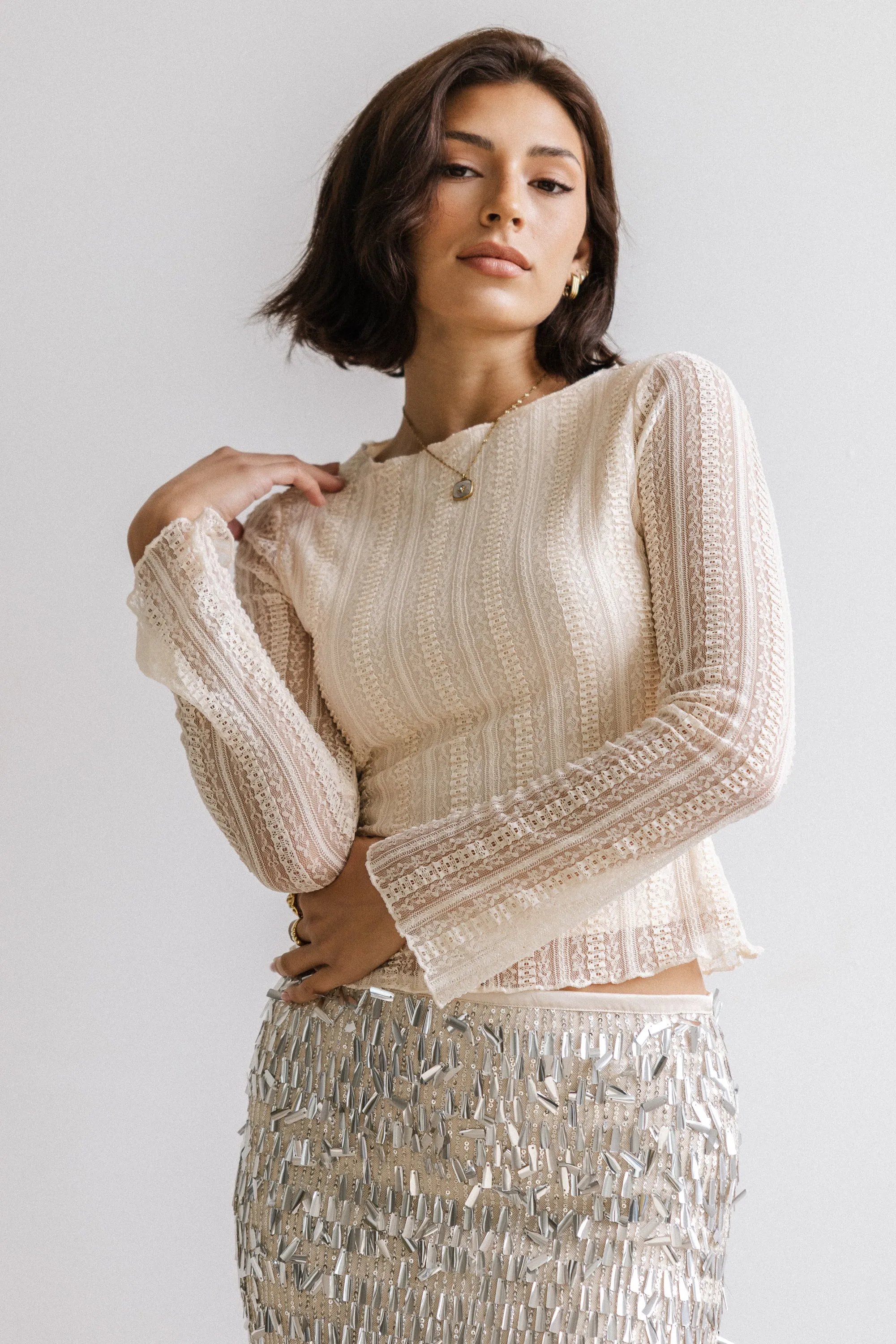 Anista Mesh Top sold by bohme