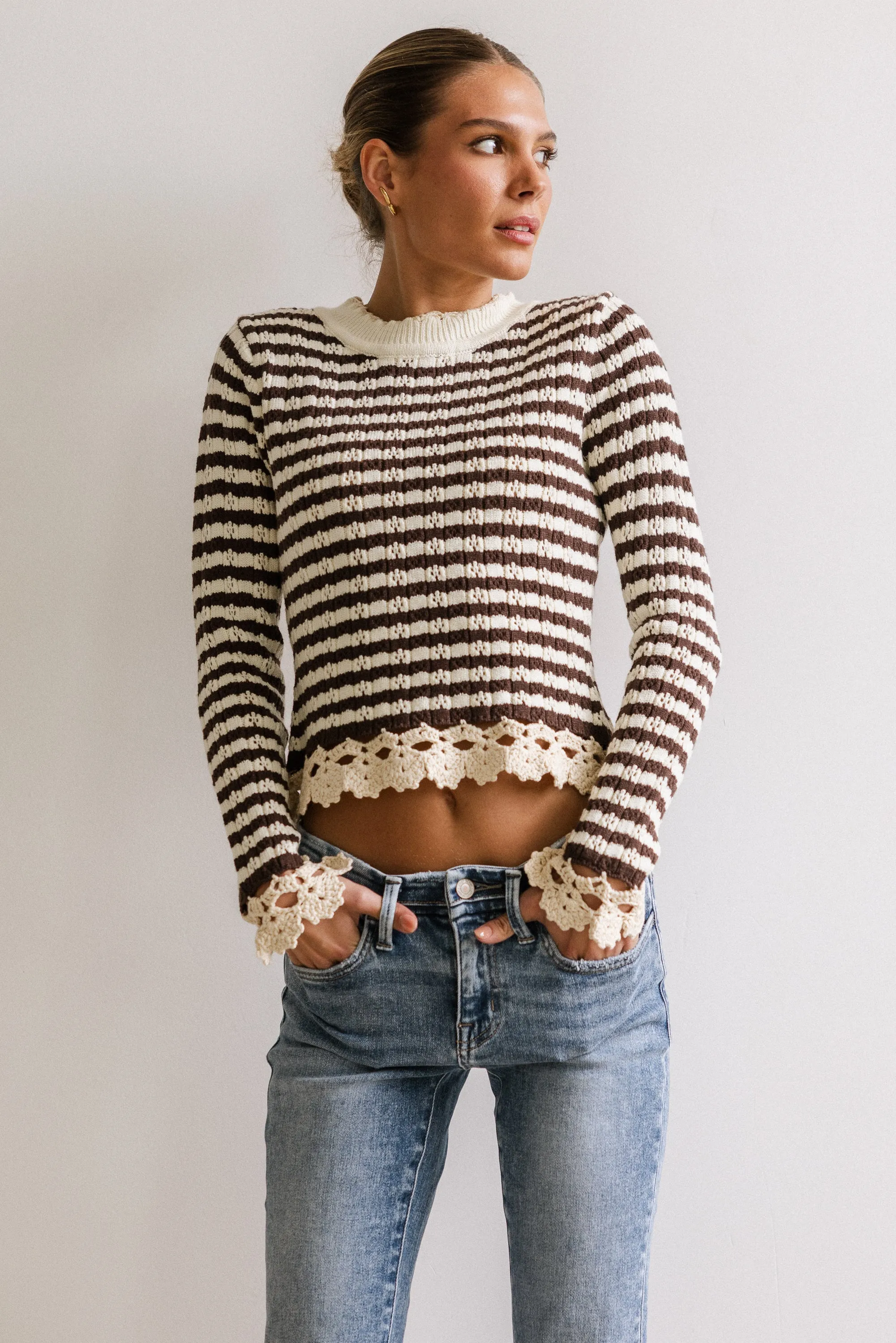 Janice Striped Sweater sold by bohme